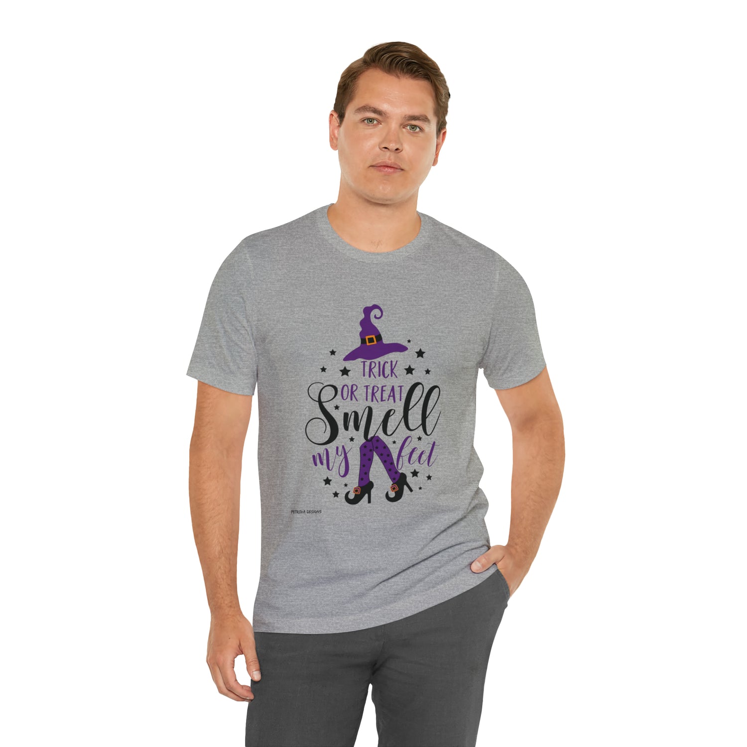 T-Shirt Halloween Shirts for Adults Halloween Black Shirts for Men and Women Funny Petrova Designs
