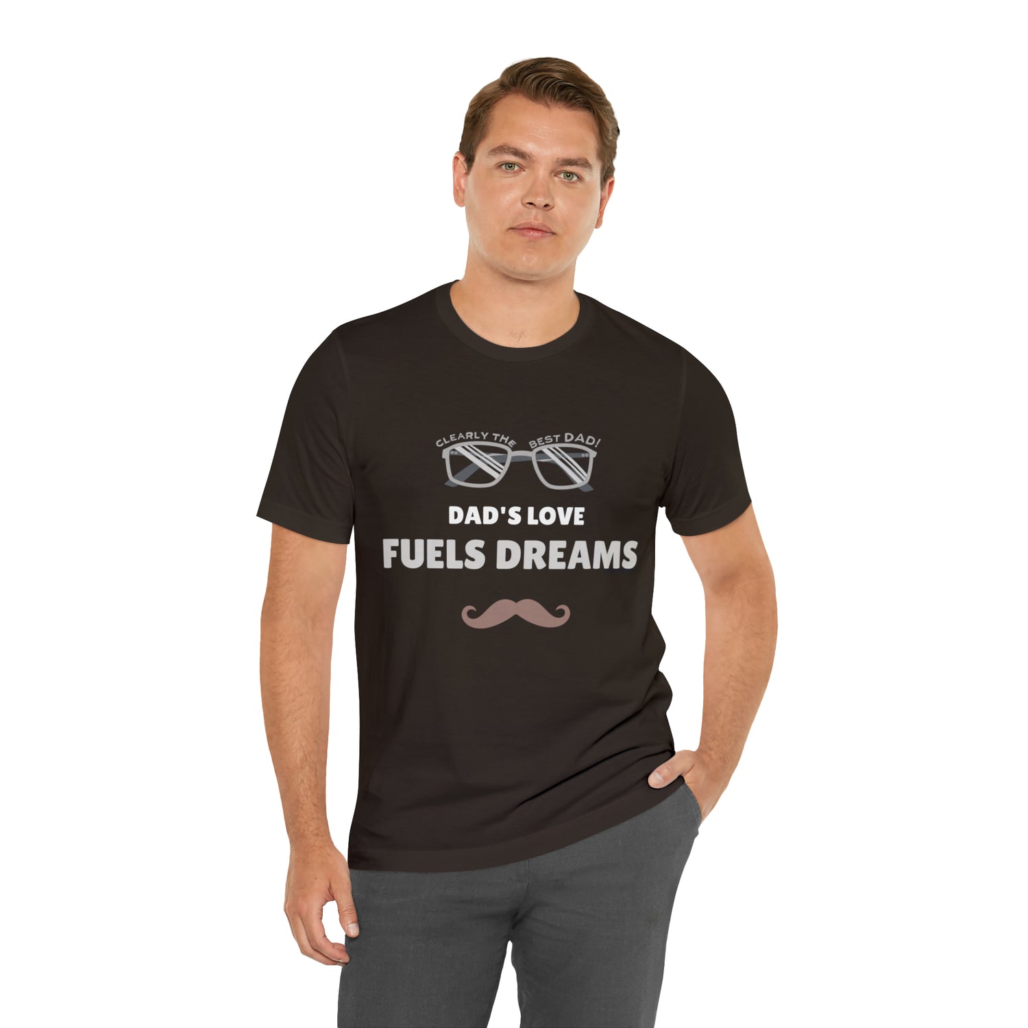 T-Shirt Father's Day Tee Tshirt Design Gift for Dad Short Sleeved Shirt Petrova Designs