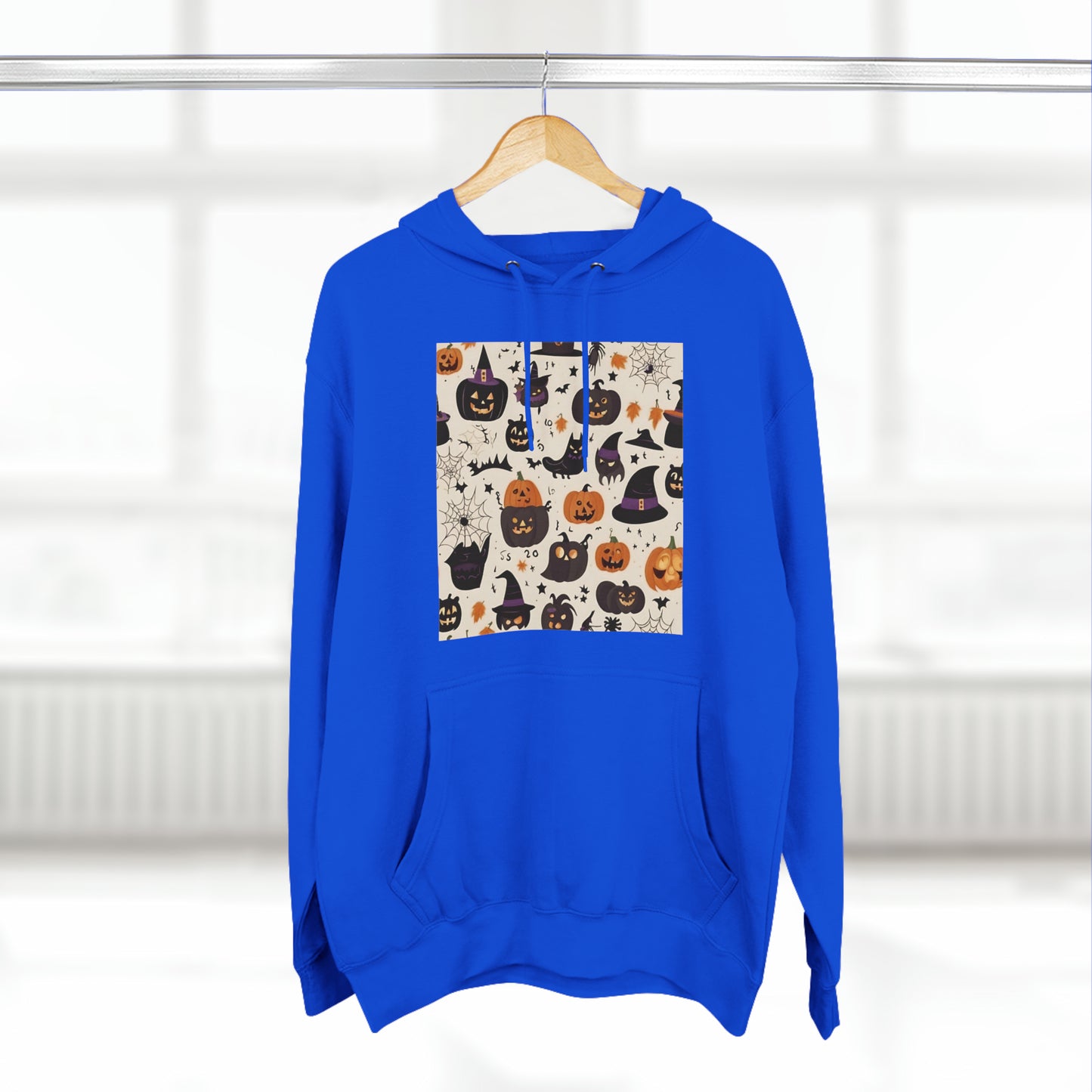 Royal Blue Hoodie Halloween Hoodie Design for Sweatshirt Outfit Fall Petrova Designs