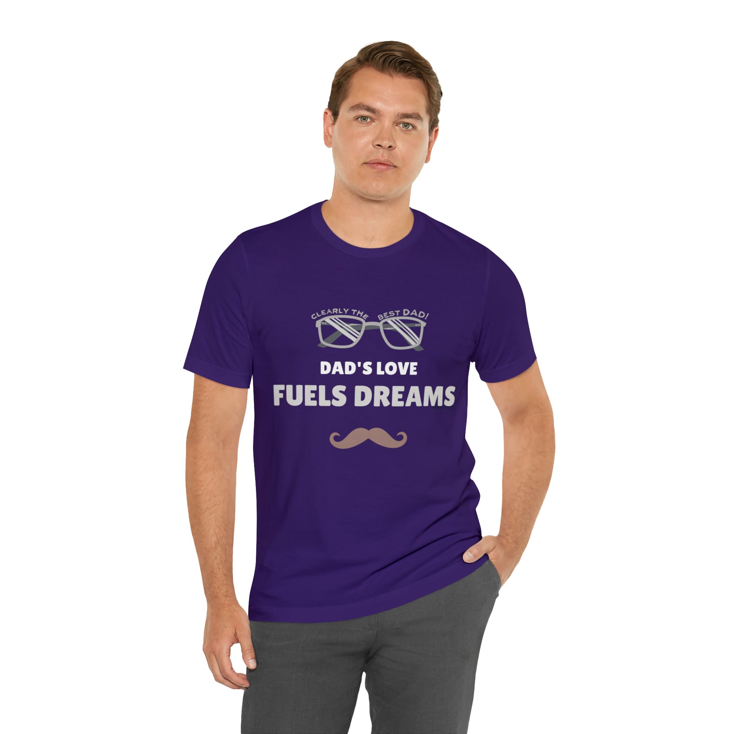 T-Shirt Father's Day Tee Tshirt Design Gift for Dad Short Sleeved Shirt Petrova Designs