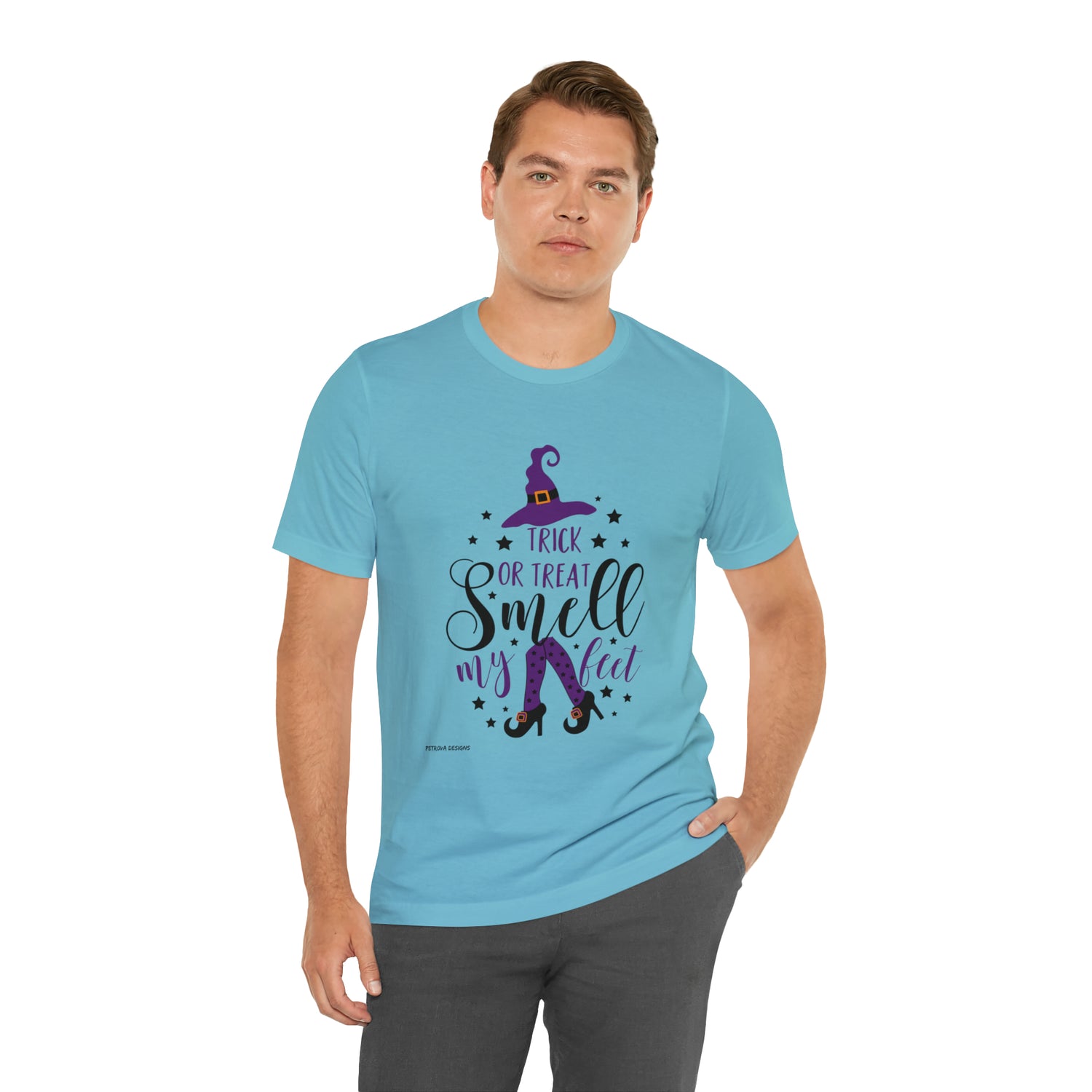 T-Shirt Halloween Shirts for Adults Halloween Black Shirts for Men and Women Funny Petrova Designs