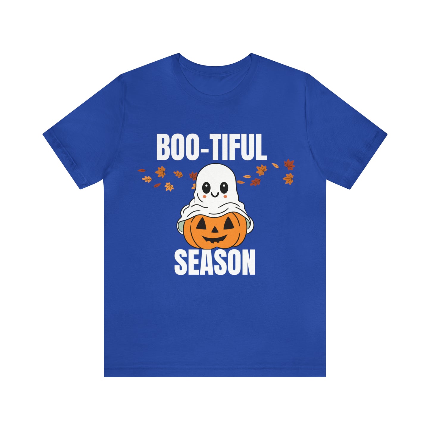 T-Shirt Shirt Halloween for Men & Women Short Sleeved Shirts for Halloween Outfit Cute Pumpkin Petrova Designs