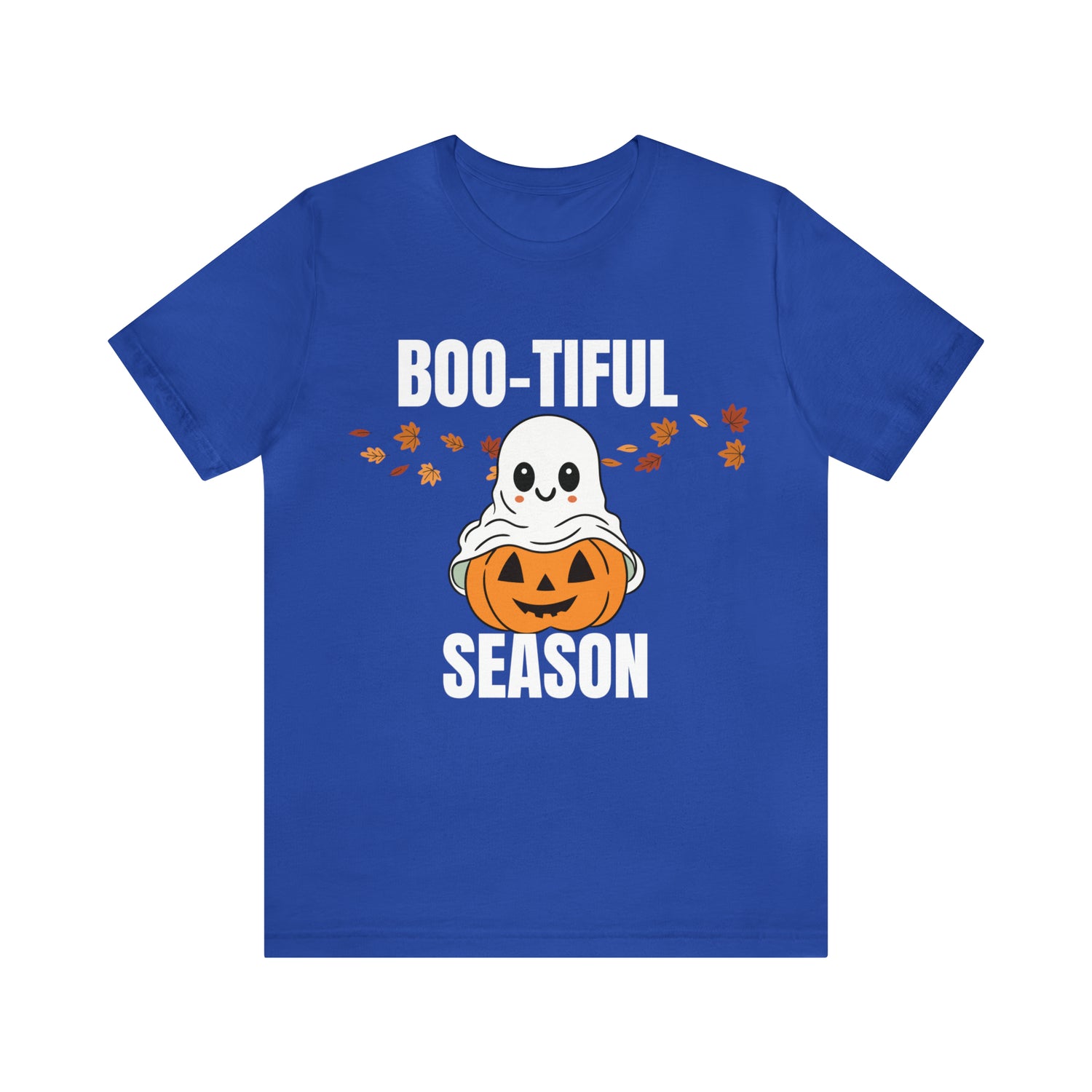 T-Shirt Shirt Halloween for Men & Women Short Sleeved Shirts for Halloween Outfit Cute Pumpkin Petrova Designs