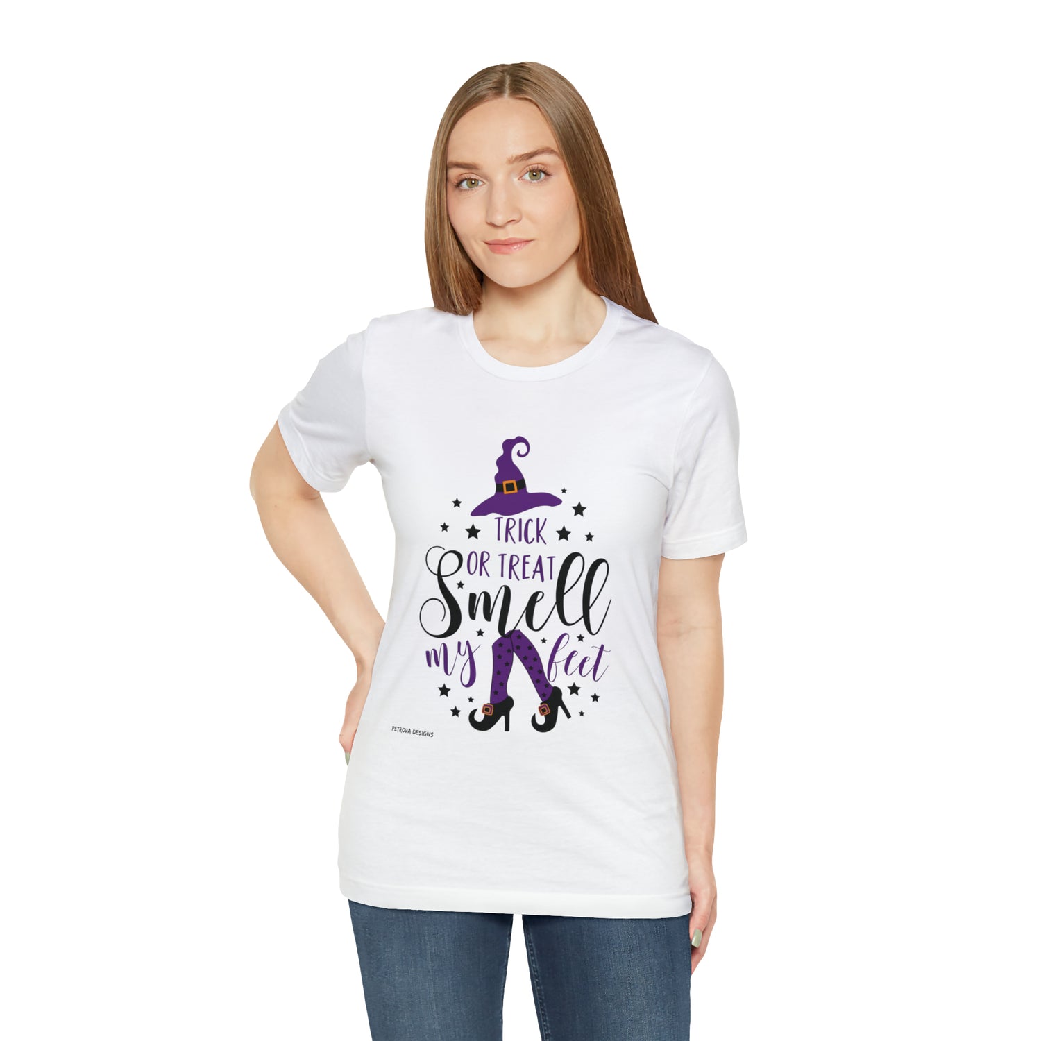 T-Shirt Halloween Shirts for Adults Halloween Black Shirts for Men and Women Funny Petrova Designs