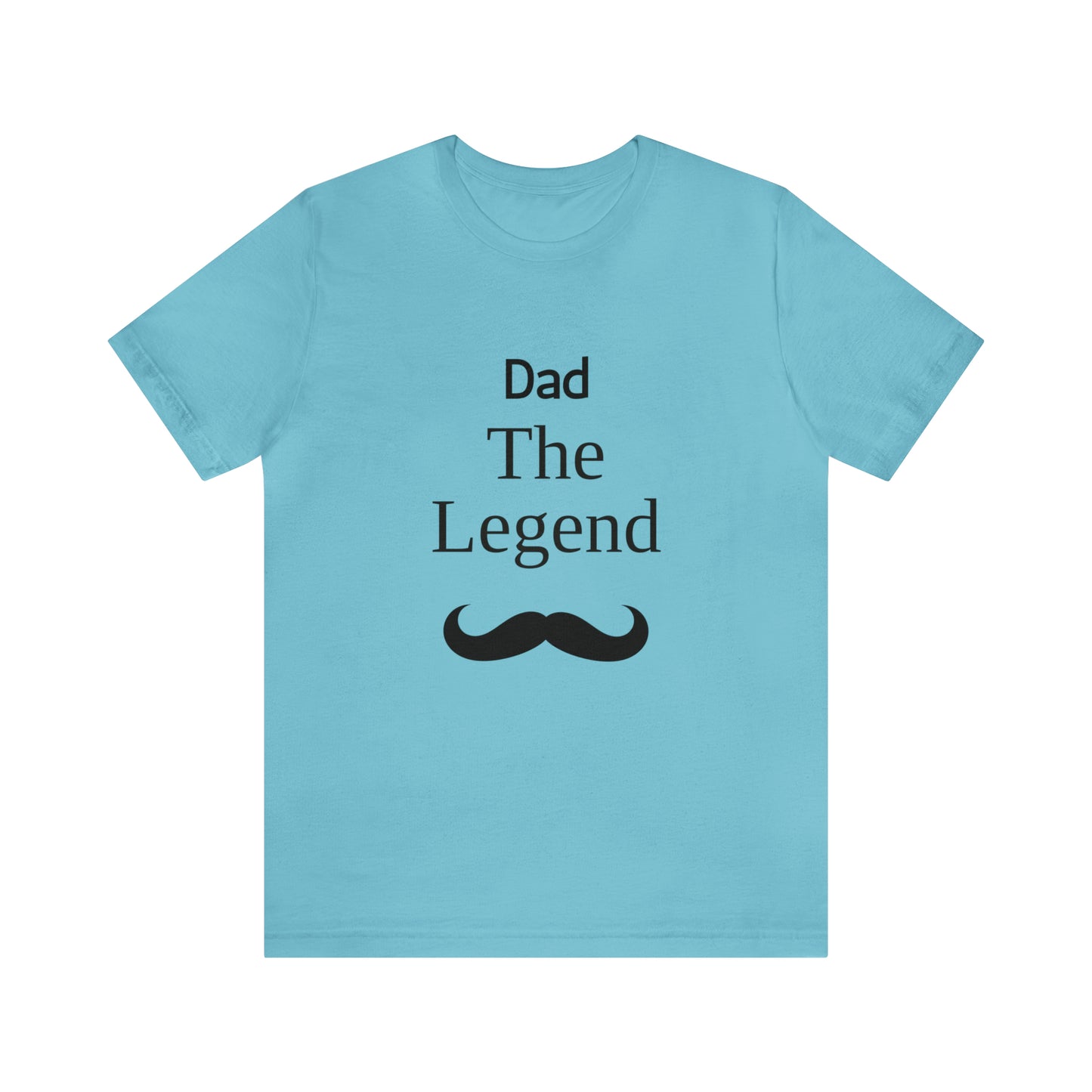 Turquoise T-Shirt Father's Day T Shirt Tshirt Design Gift for Dad Short Sleeved Shirt Father's Day Gifts Petrova Designs