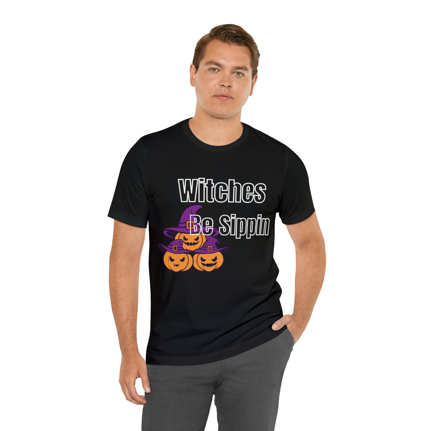 T-Shirt Shirt Halloween for Men & Women Short Sleeved Shirts for Halloween Outfit Funny Petrova Designs
