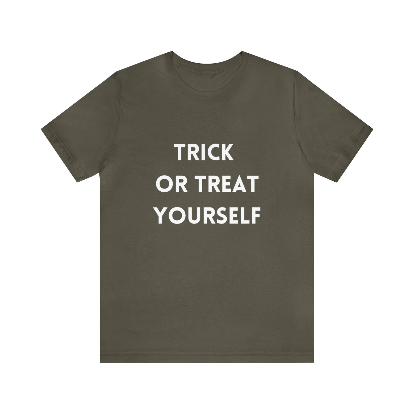 T-Shirt Shirt Halloween for Men & Women Short Sleeved Shirts for Halloween Outfit Trick or Treat Petrova Designs