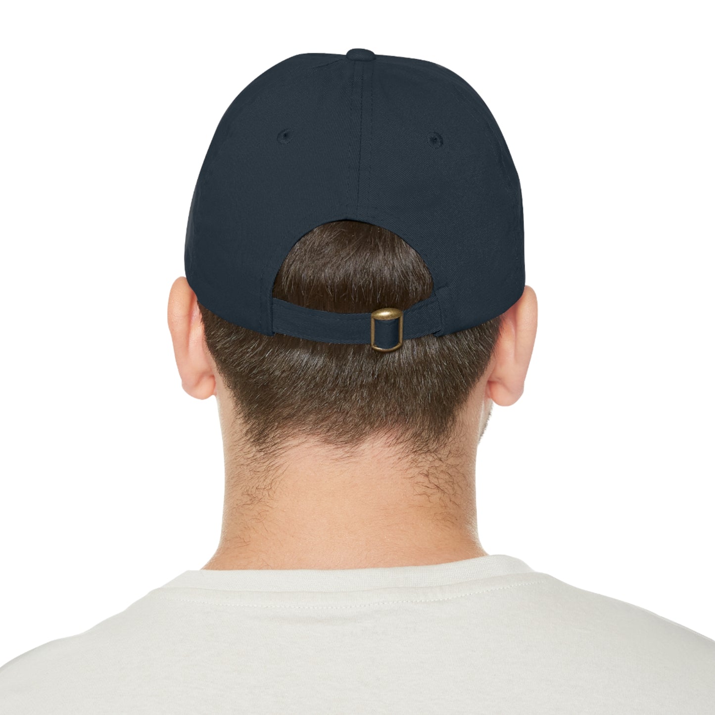 Hats Yoga Gifts | "Love Yoga" Dad Hat with Leather Patch | Petrova Designs