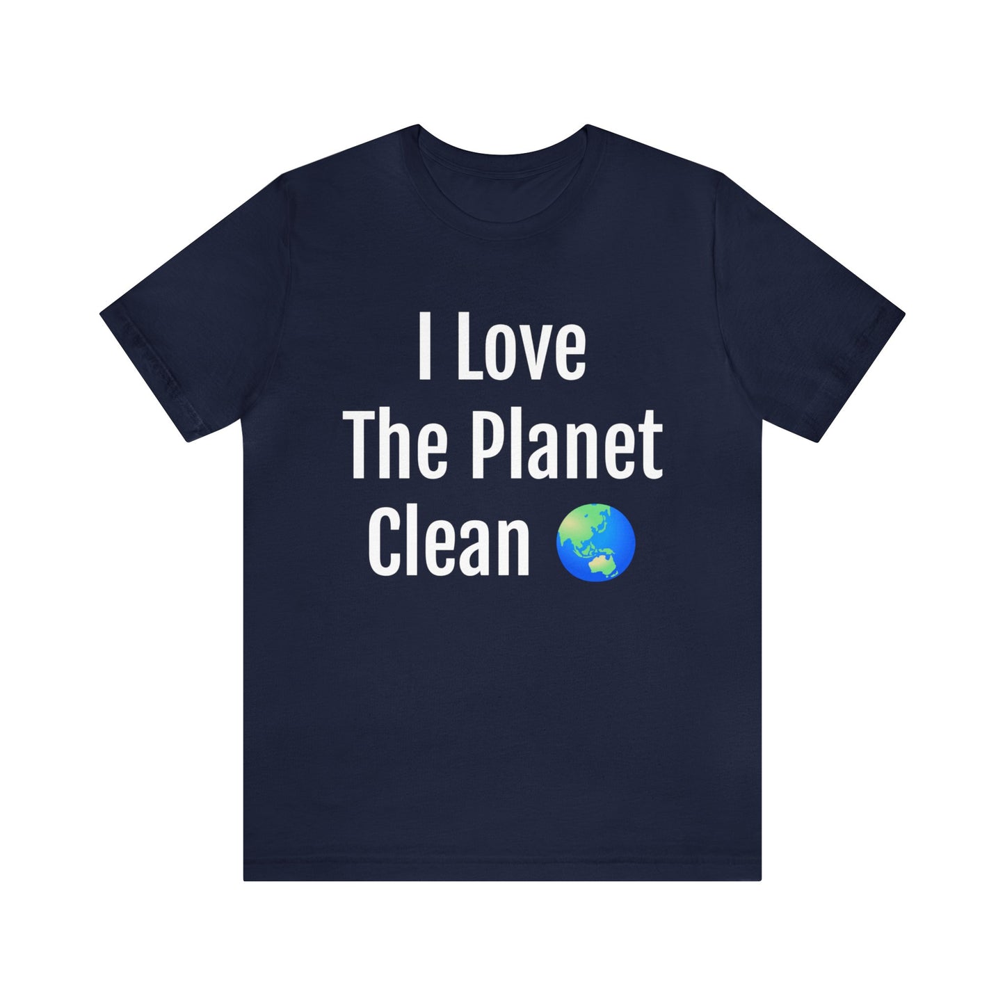 Navy T-Shirt Earth Day Shirt Tshirt Design Gift for Friend and Family Short Sleeved Shirt Earth Day Petrova Designs