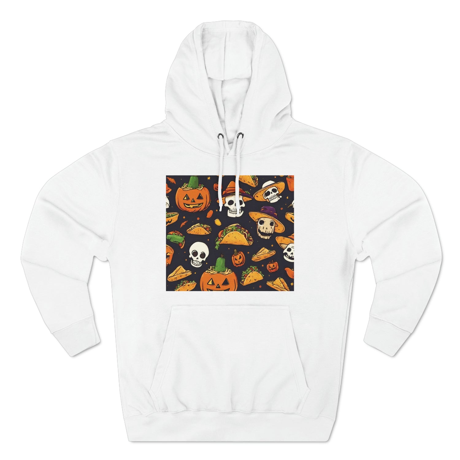 White Hoodie Halloween Sweatshirt Aesthetic for Hoody Halloween Costume this Fall Petrova Designs