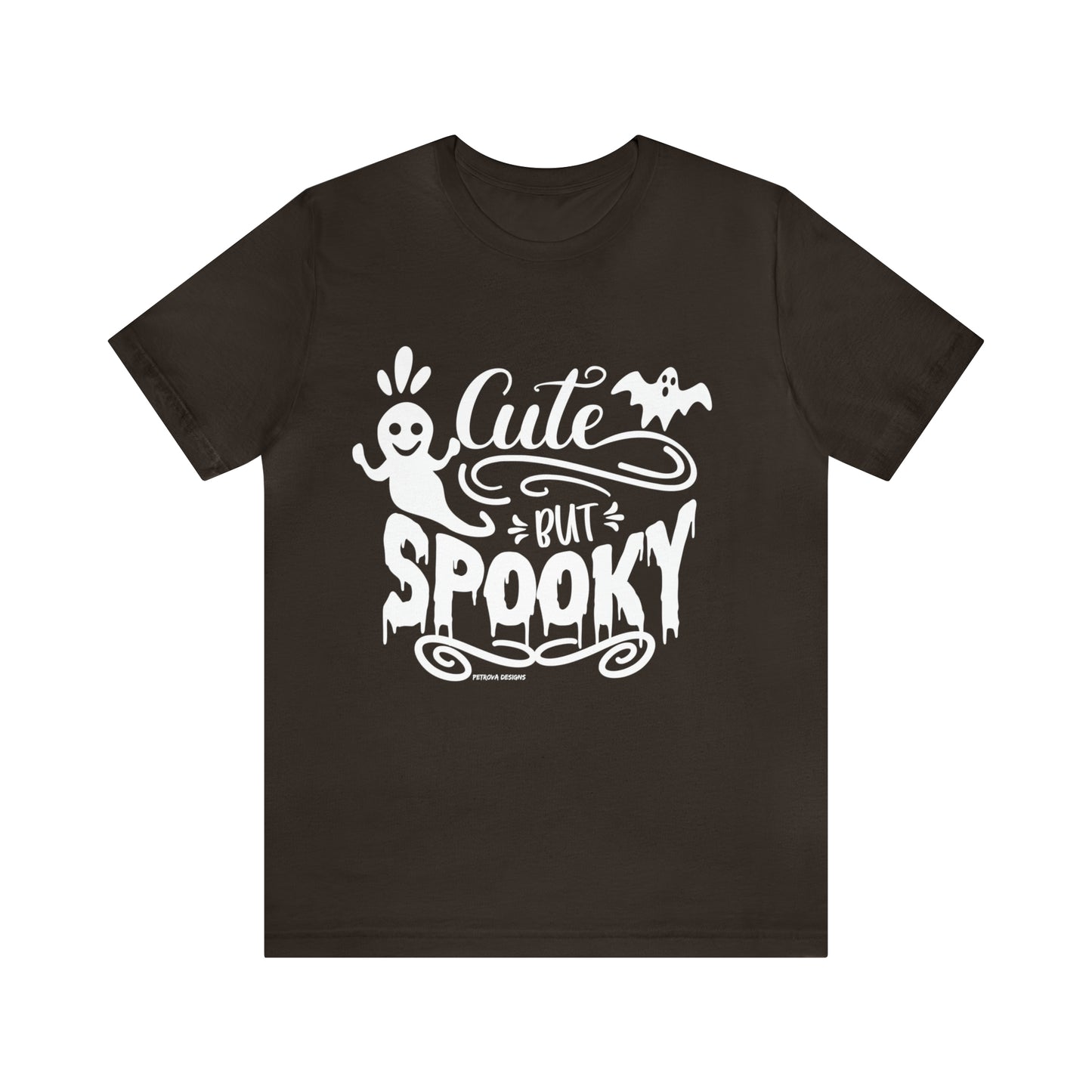 T-Shirt Halloween Shirts for Adults Halloween Black Shirts for Men and Women Spooky Petrova Designs