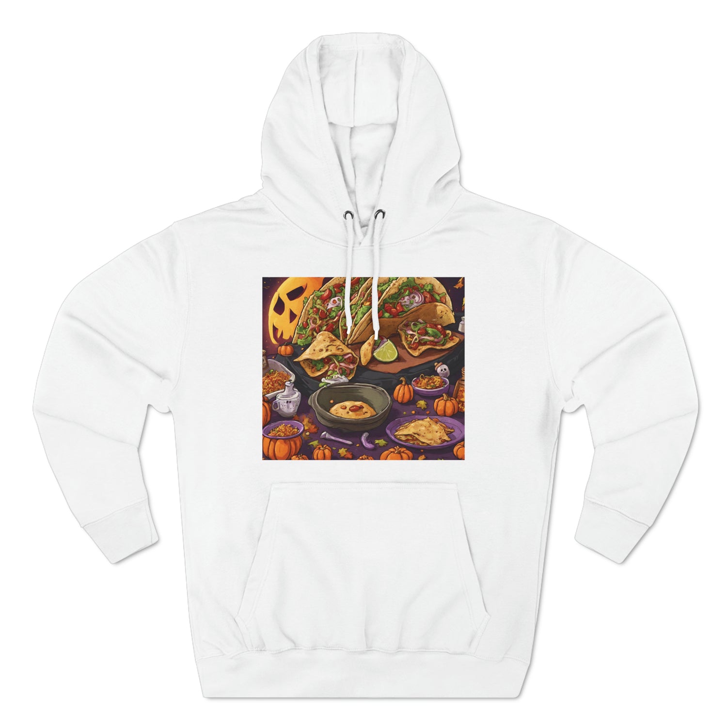 White Hoodie Halloween Sweatshirt Aesthetic for Hoody Halloween Costume this Fall Petrova Designs