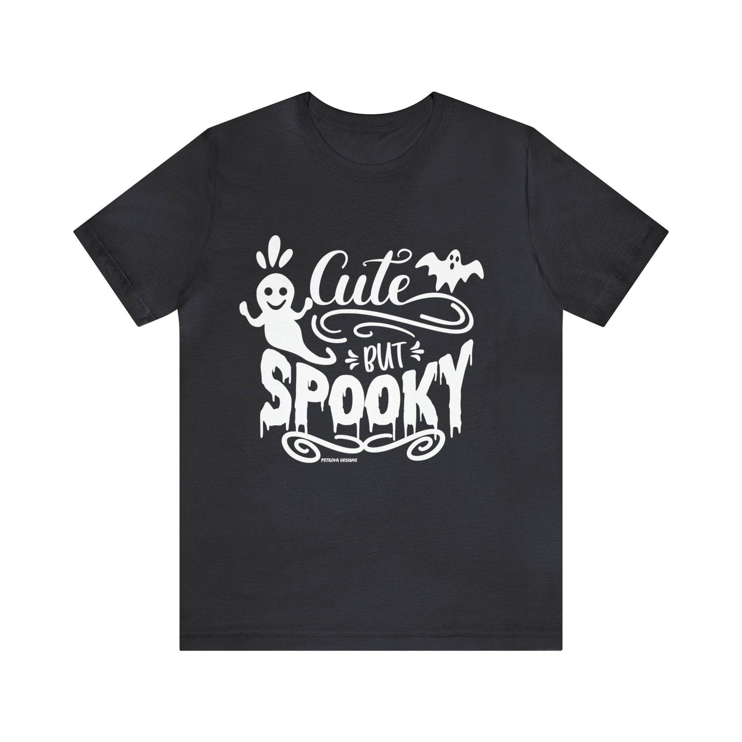 T-Shirt Halloween Shirts for Adults Halloween Black Shirts for Men and Women Spooky Petrova Designs