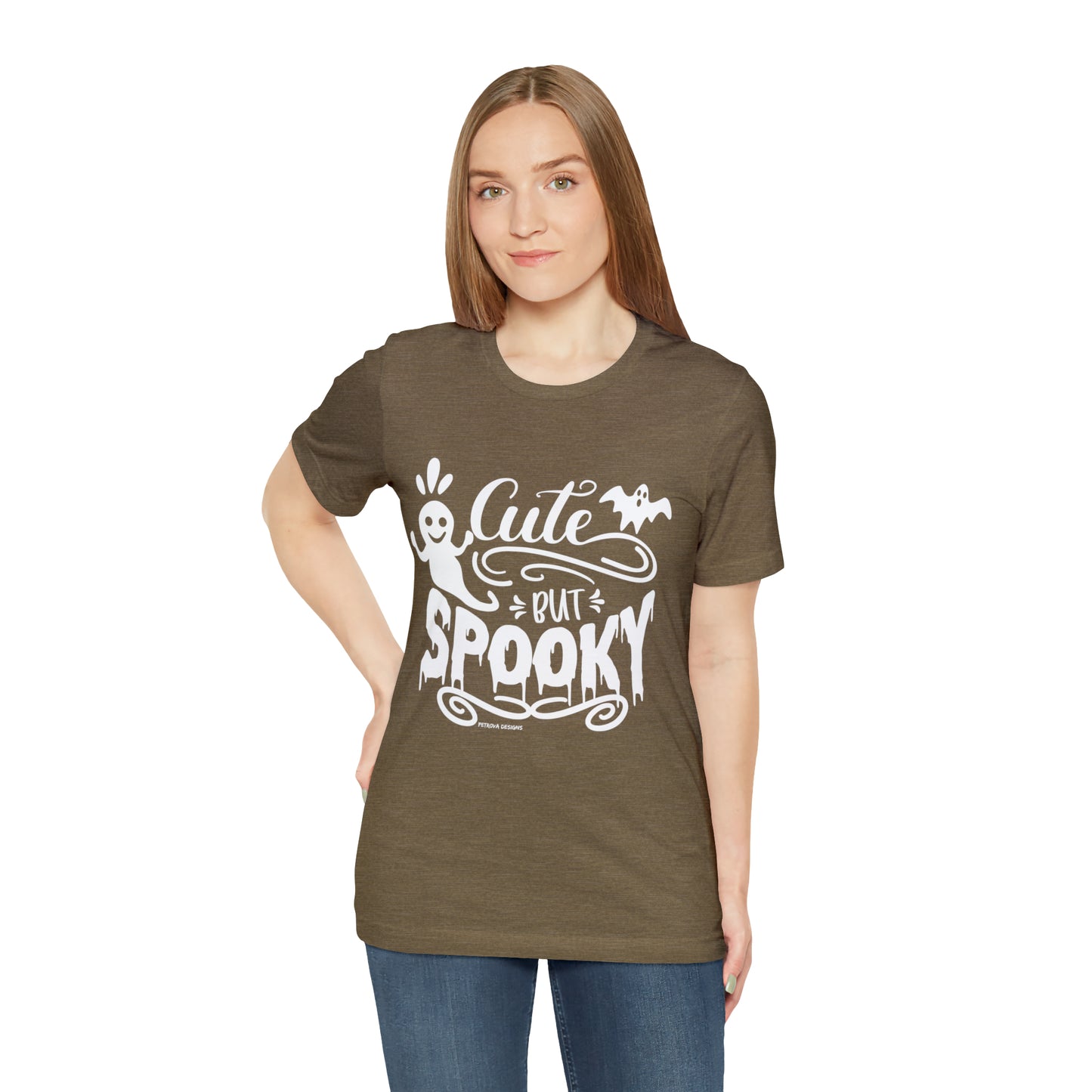 T-Shirt Halloween Shirts for Adults Halloween Black Shirts for Men and Women Spooky Petrova Designs