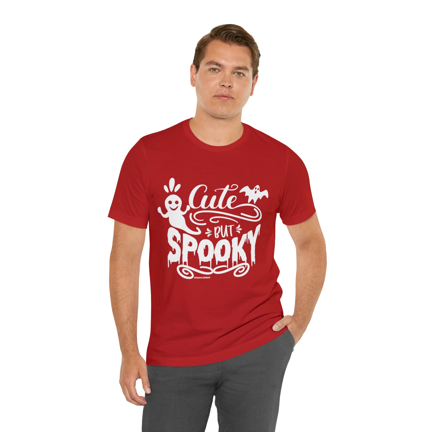 T-Shirt Halloween Shirts for Adults Halloween Black Shirts for Men and Women Spooky Petrova Designs