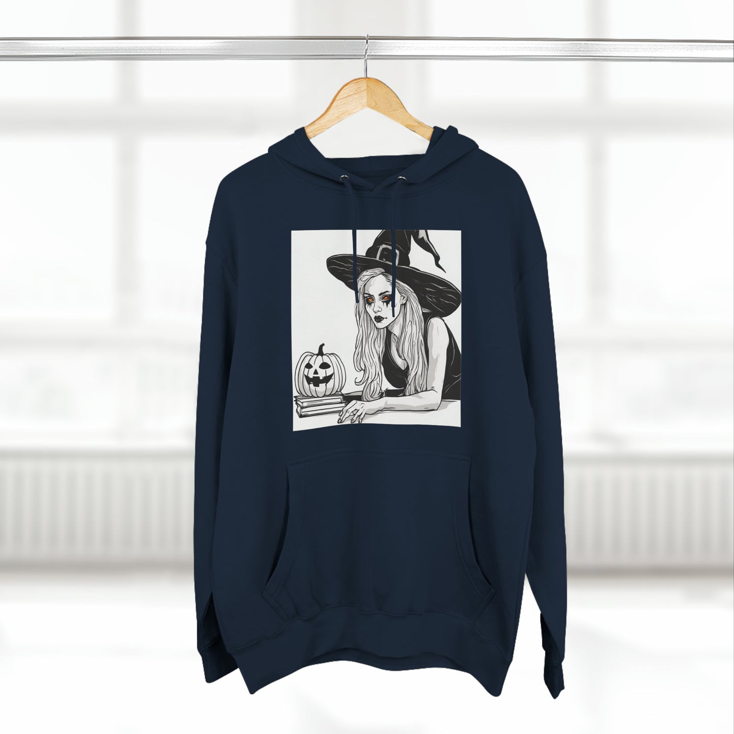 Navy Hoodie Hoodie Halloween Sweatshirt for Spooky Hoodies Outfits this Fall Petrova Designs