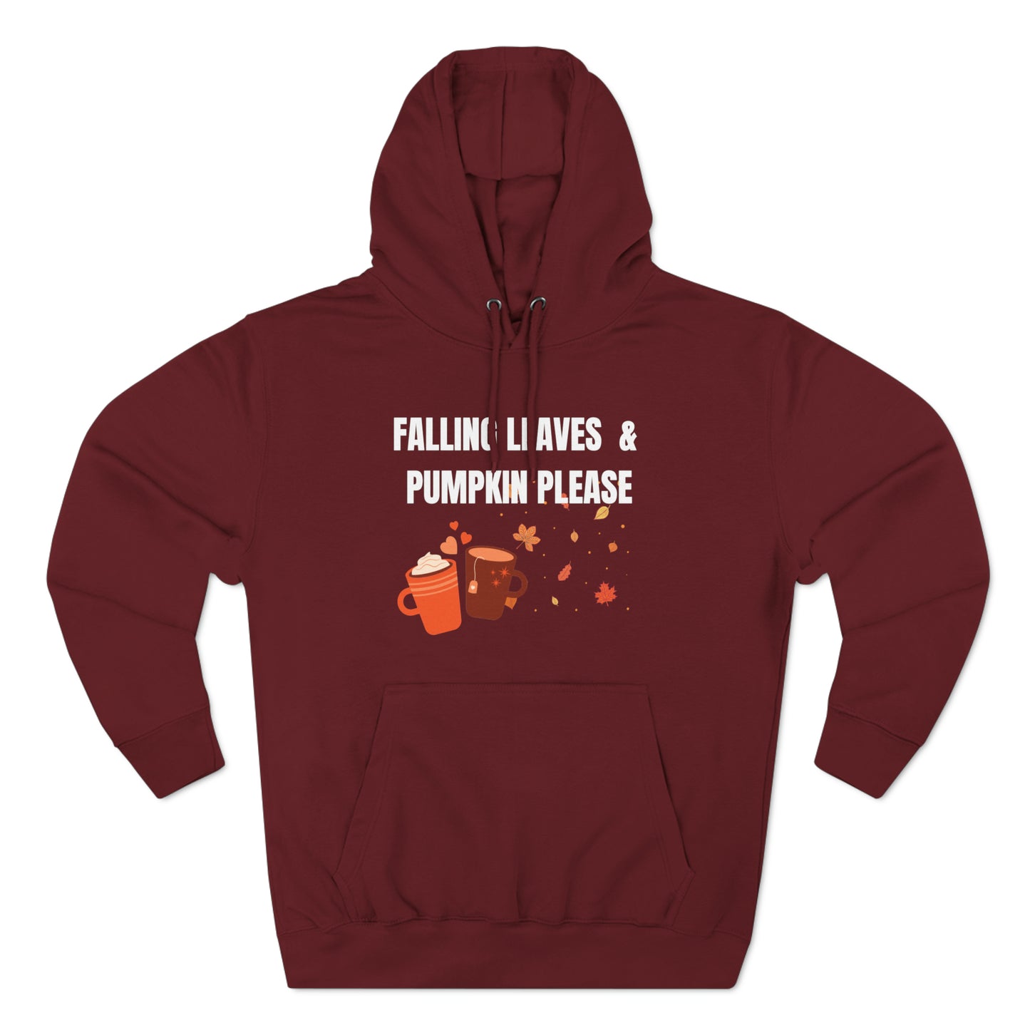 Burgundy Hoodie Fall Hoodie for Fall Sweatshirt Autumn Aesthetic Outfit with Comfy Casual Style Petrova Designs