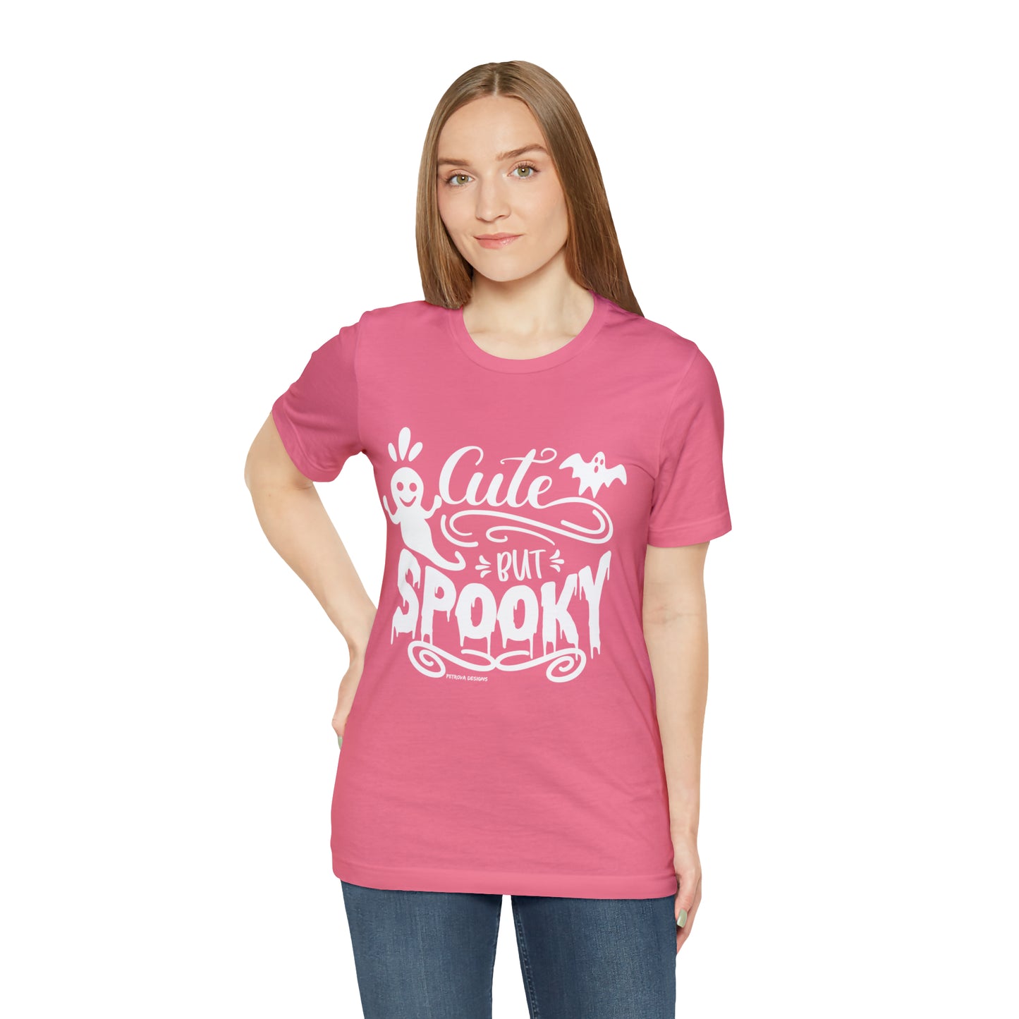 T-Shirt Halloween Shirts for Adults Halloween Black Shirts for Men and Women Spooky Petrova Designs