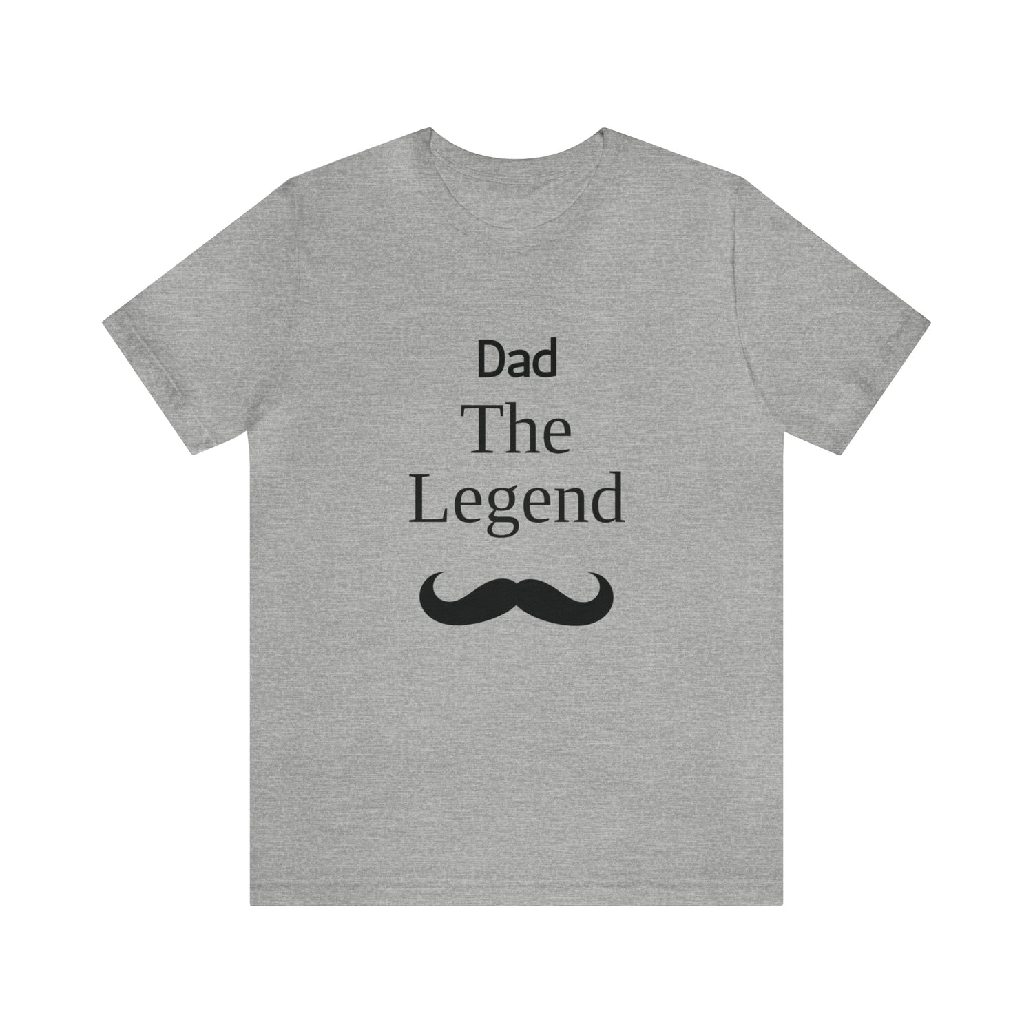 Athletic Heather T-Shirt Father's Day T Shirt Tshirt Design Gift for Dad Short Sleeved Shirt Father's Day Gifts Petrova Designs