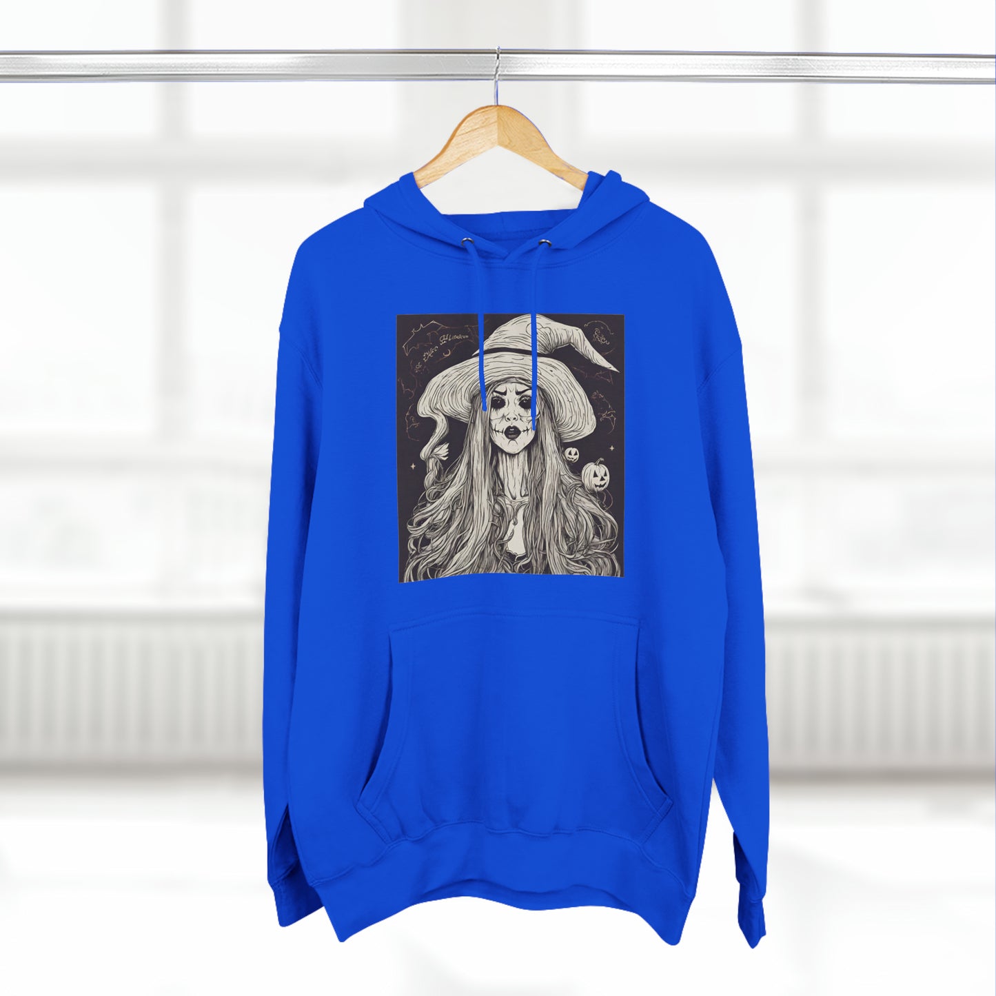 Royal Blue Hoodie Halloween Sweatshirt Aesthetic for Hoody Halloween Costume this Fall Petrova Designs