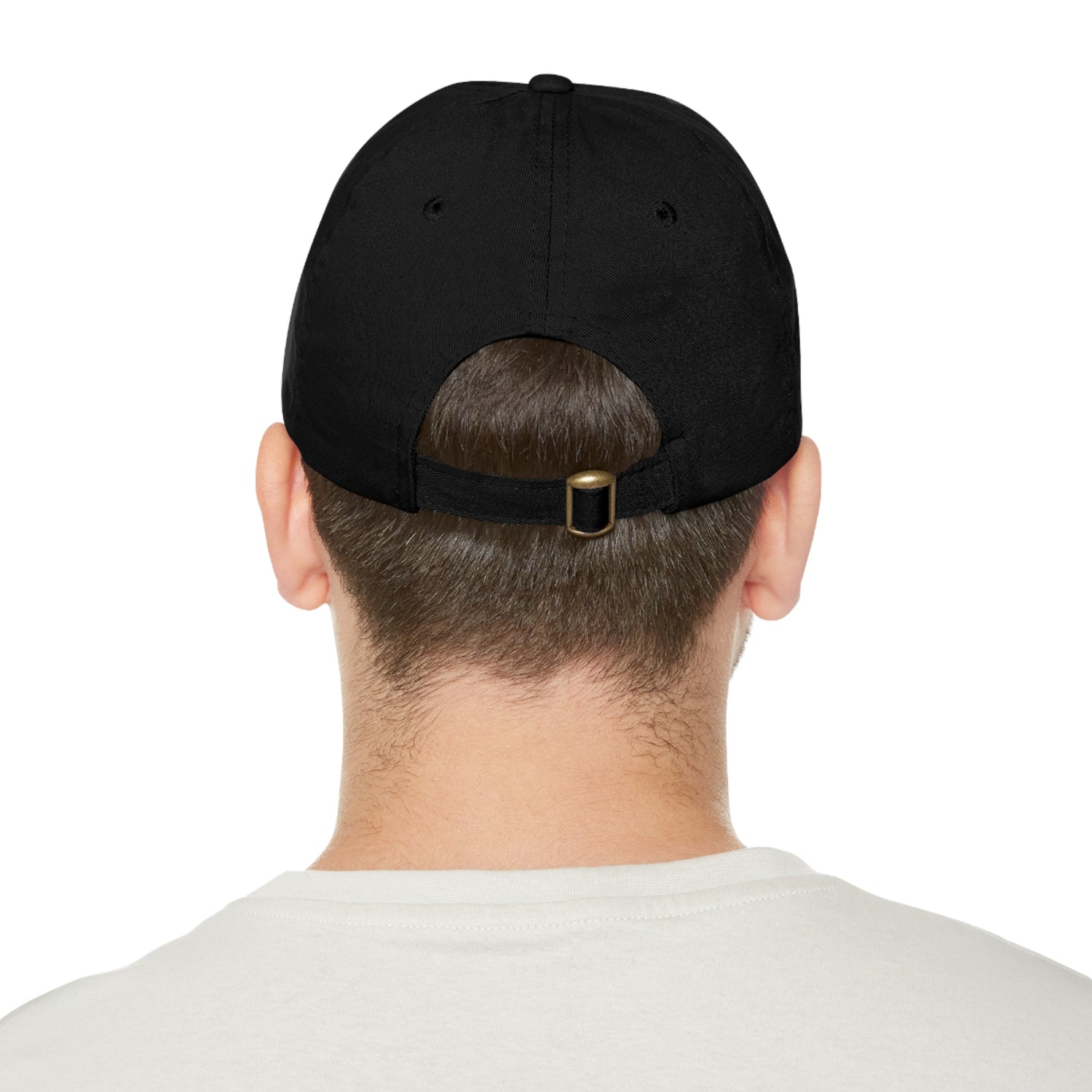 Hats Yoga Gifts | "Love Yoga" Dad Hat with Leather Patch | Petrova Designs