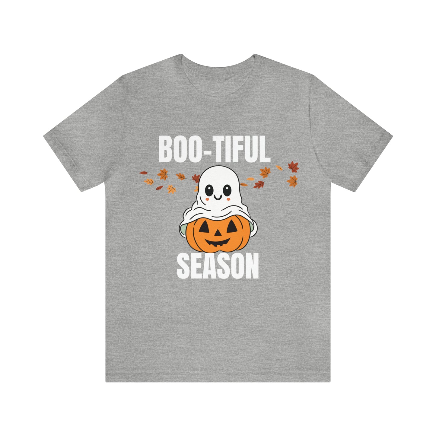T-Shirt Shirt Halloween for Men & Women Short Sleeved Shirts for Halloween Outfit Cute Pumpkin Petrova Designs