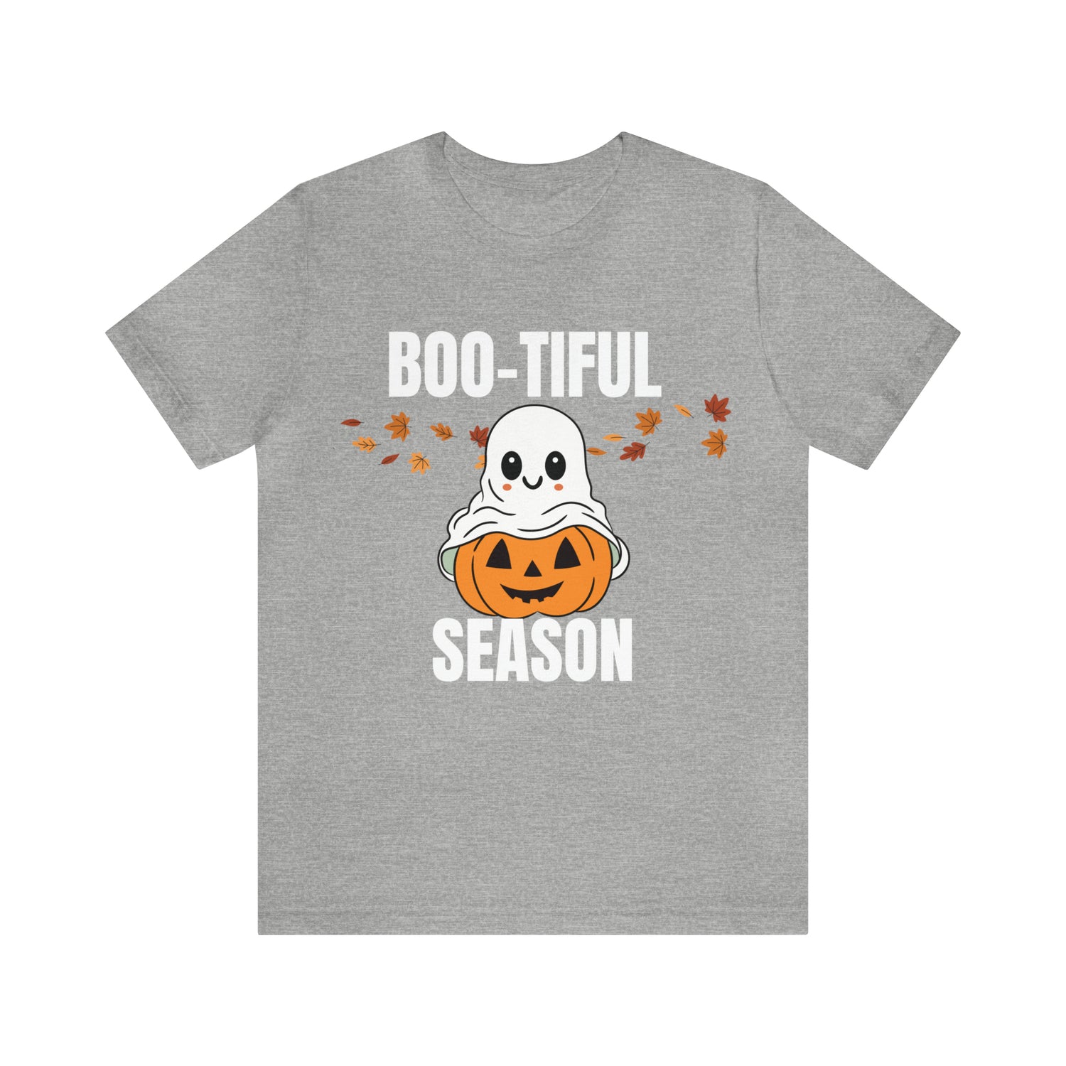 T-Shirt Shirt Halloween for Men & Women Short Sleeved Shirts for Halloween Outfit Cute Pumpkin Petrova Designs