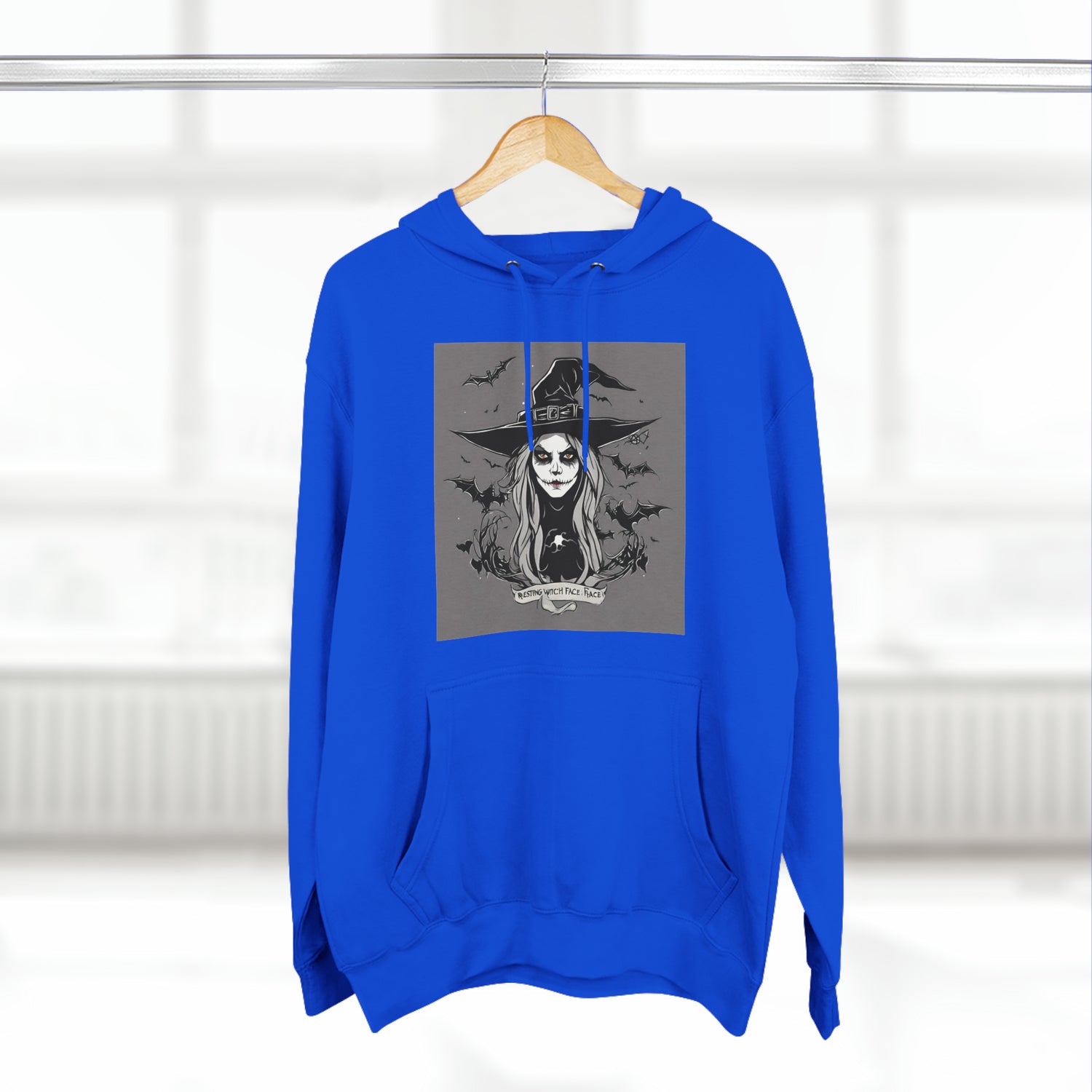 Royal Blue Hoodie Halloween Hoodie Design for Sweatshirt Outfit Fall Petrova Designs
