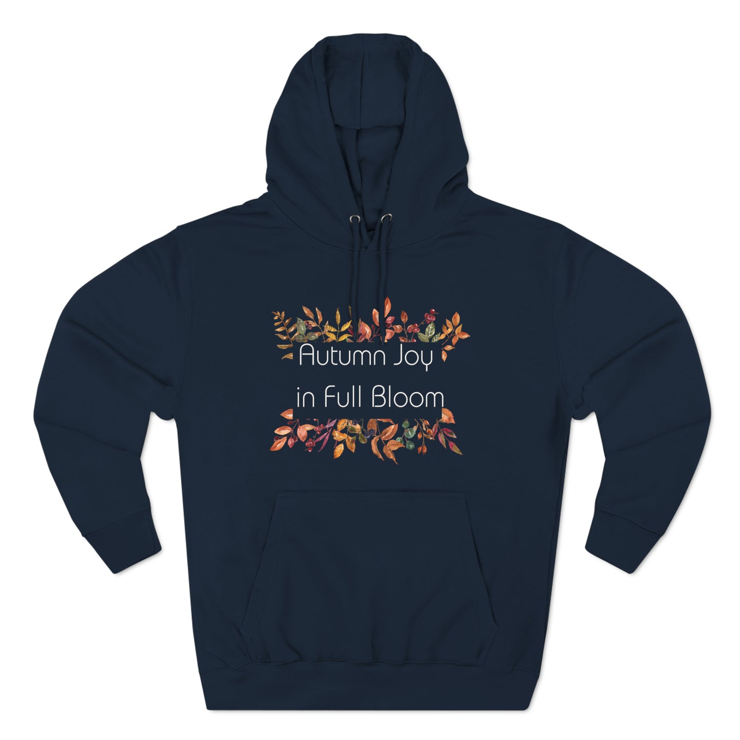 Navy Hoodie Fall Hoodie for Fall Sweatshirt Aesthetic Outfit Comfy Casual Style This Autumn Petrova Designs