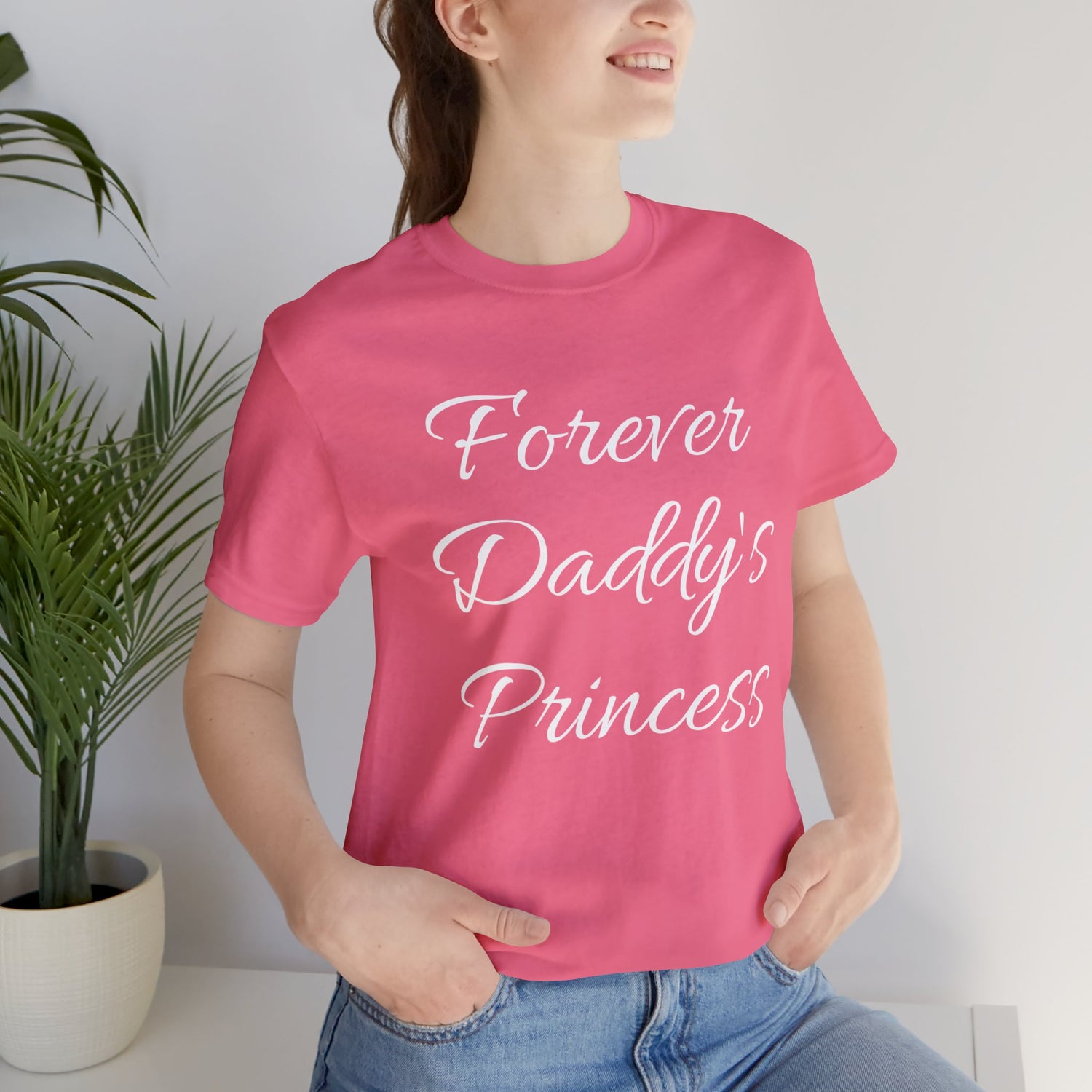 T-Shirt Dad's Daughter Tshirt Design Gift for Daughter Short Sleeved Shirt Petrova Designs