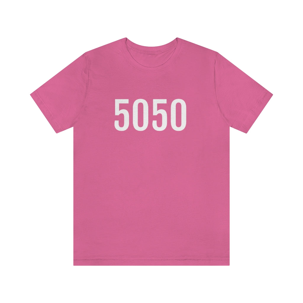 Charity Pink T-Shirt 5050 T-Shirt Angel Number Tee Shirt with Numbers On Them for Numbered Outfit Petrova Designs