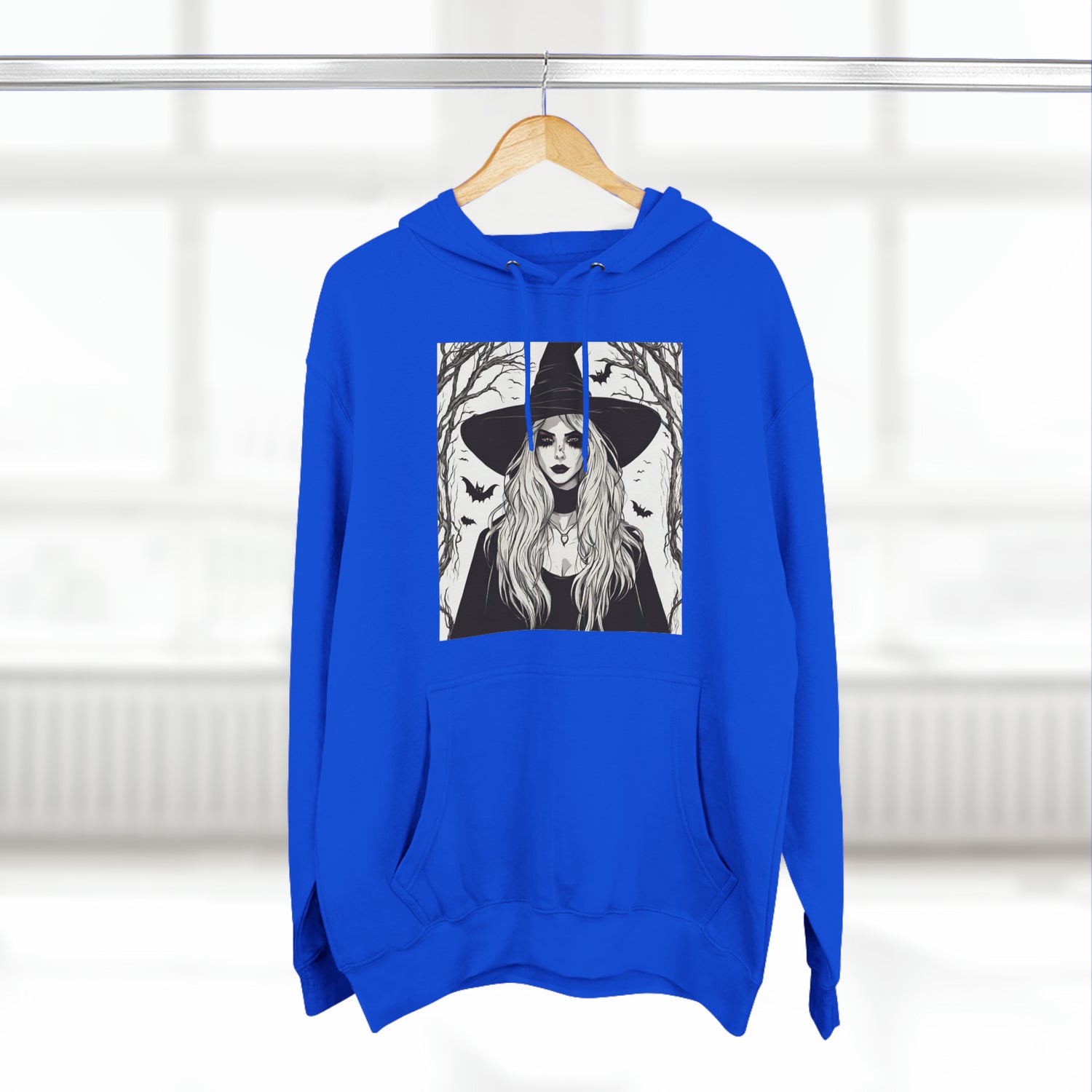 Royal Blue Hoodie Halloween Sweatshirt Aesthetic for Hoody Halloween Costume this Fall Petrova Designs