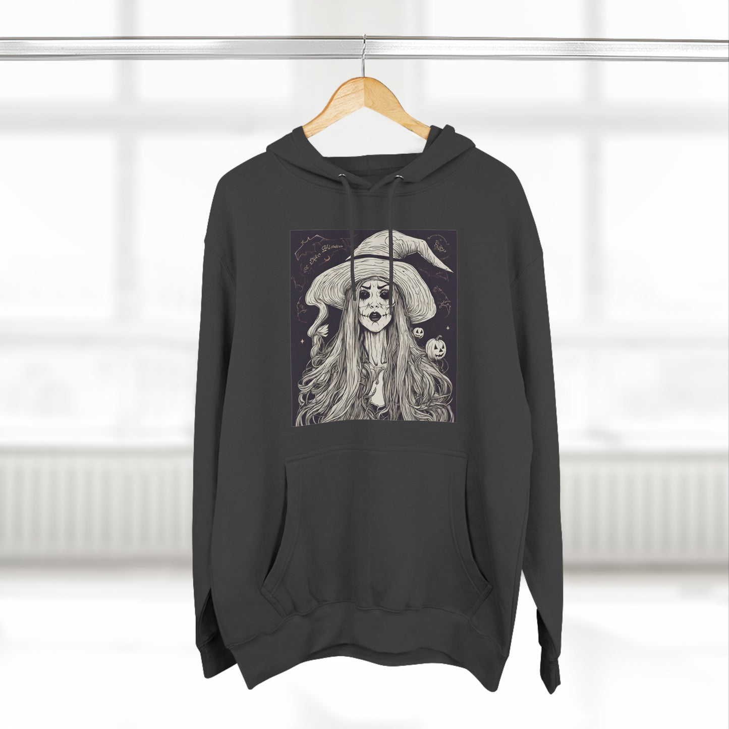 Charcoal Heather Hoodie Halloween Sweatshirt Aesthetic for Hoody Halloween Costume this Fall Petrova Designs