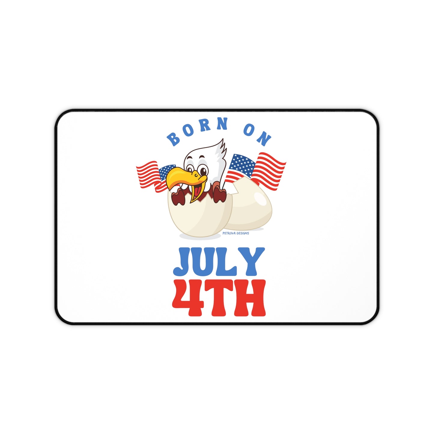 Home Decor Desk Pad Desk Accessory for Desk Organization of your Computer or Mouse 4th of July Independence Day Petrova Designs