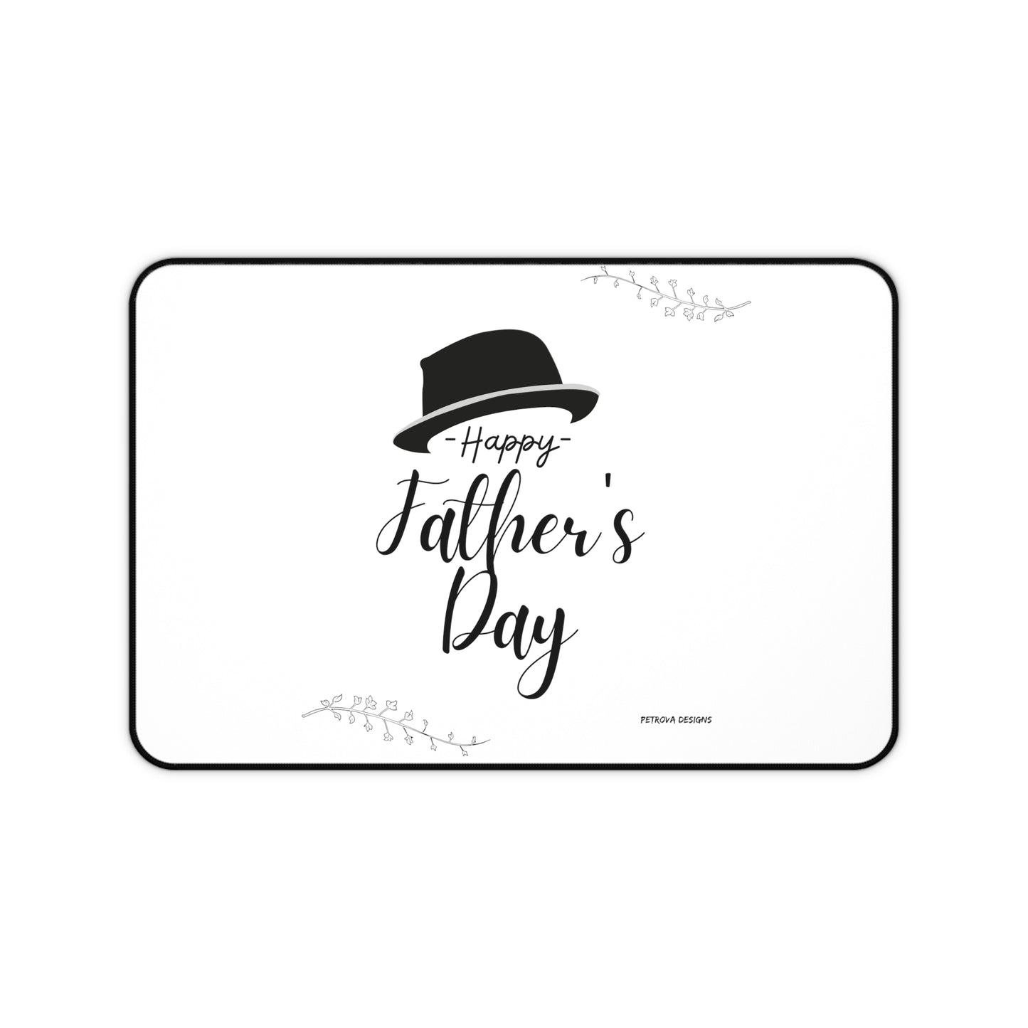 Home Decor Desk Decorating Computer Desk Mat for Desk Organization and Desk Decor Gift for Dad Petrova Designs