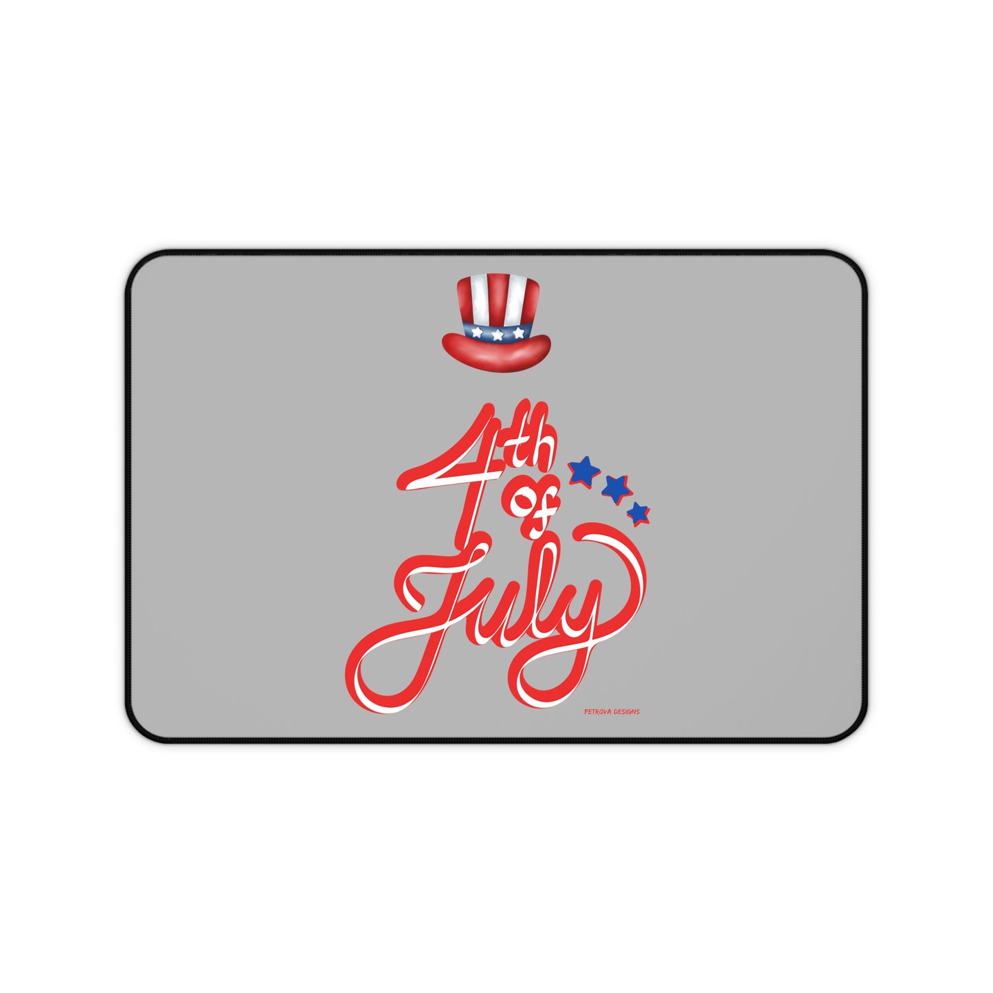 Home Decor Desk Pad Desk Accessory for Desk Organization of your Computer or Mouse 4th of July Independence Day Petrova Designs