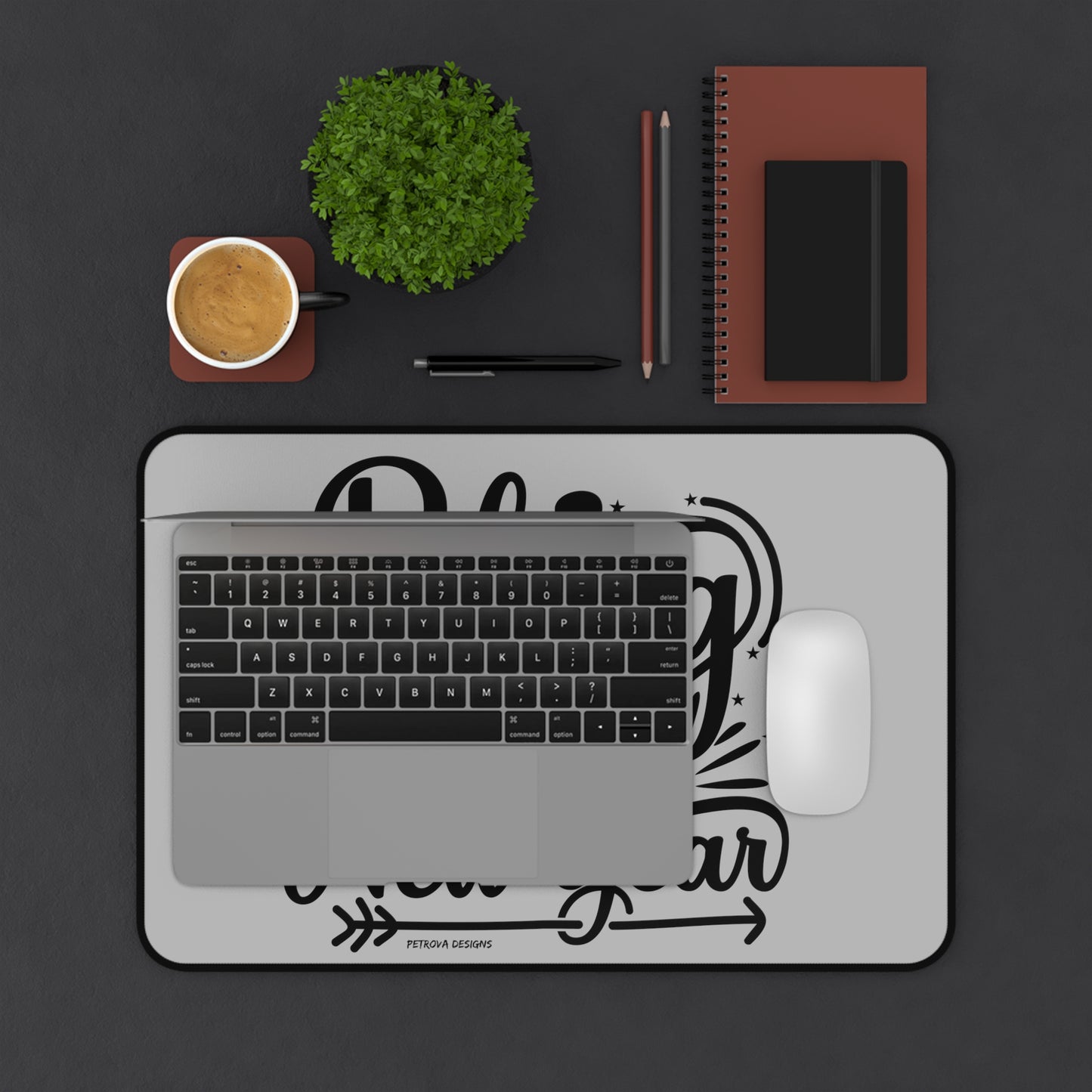 Home Decor Desk Decorating Computer Desk Mat for Desk Organization and Desk Decor Petrova Designs
