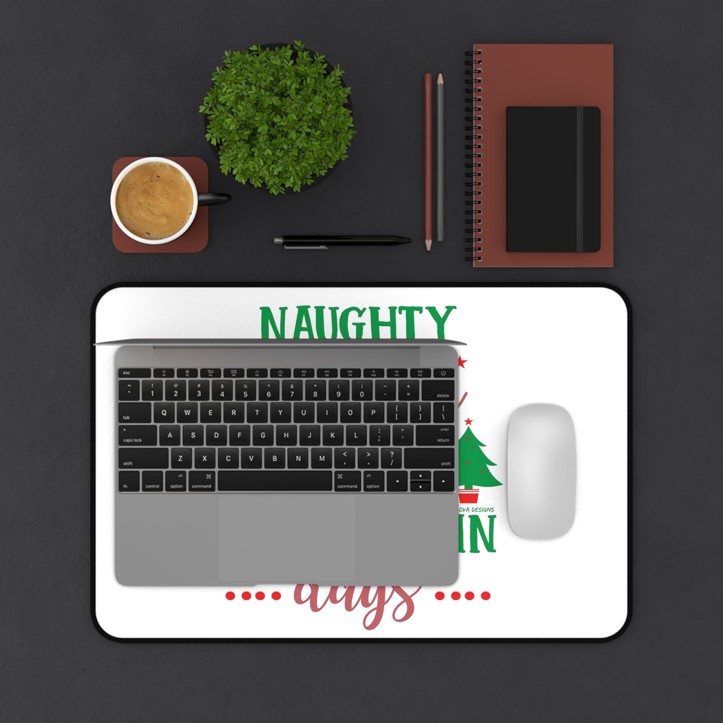 Home Decor Computer Desk Mat for Desk Organization and Aesthetic Desk Decor Petrova Designs