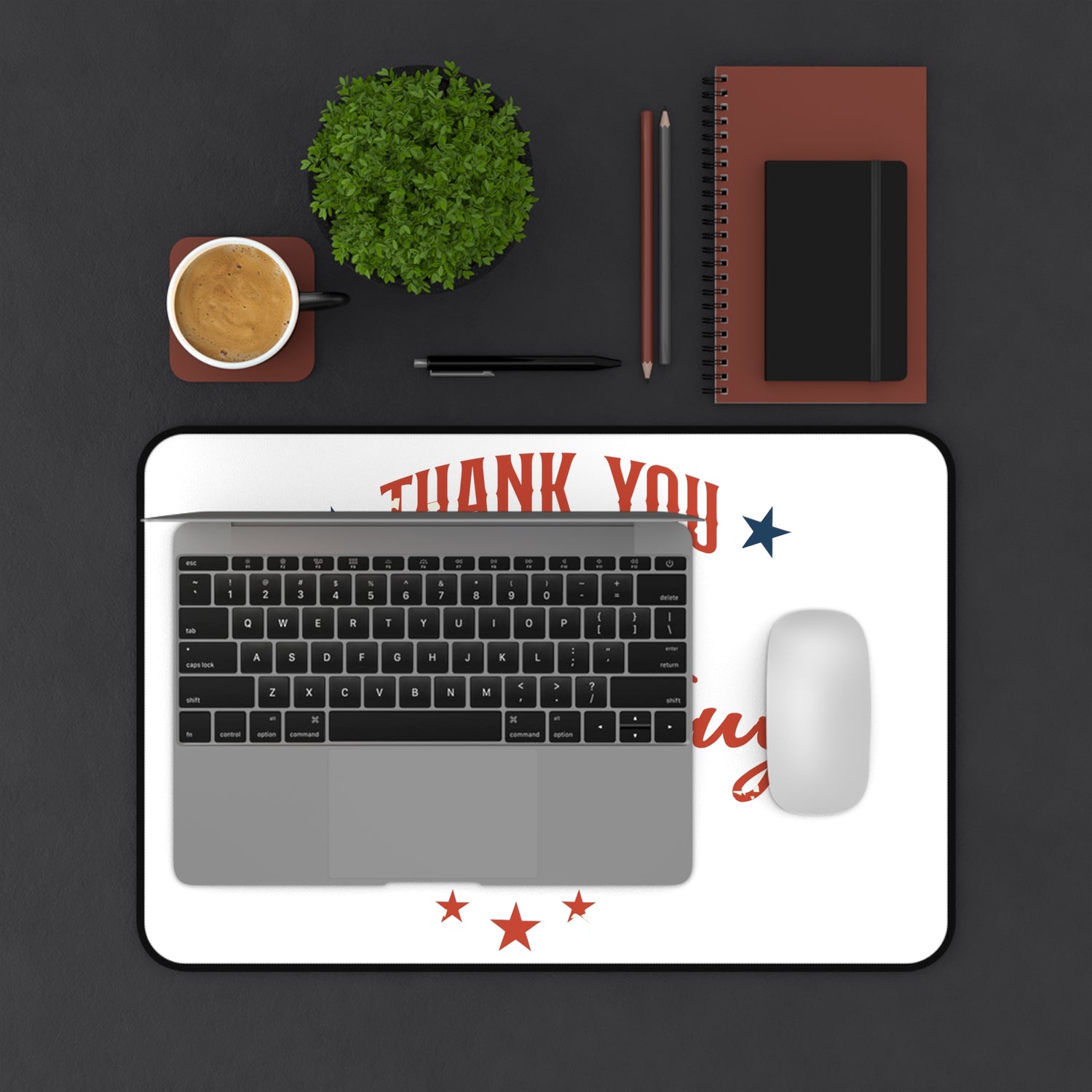 Home Decor Desk Decorating Computer Desk Mat for Desk Organization and Desk Aesthetic Decor Veterans day Petrova Designs