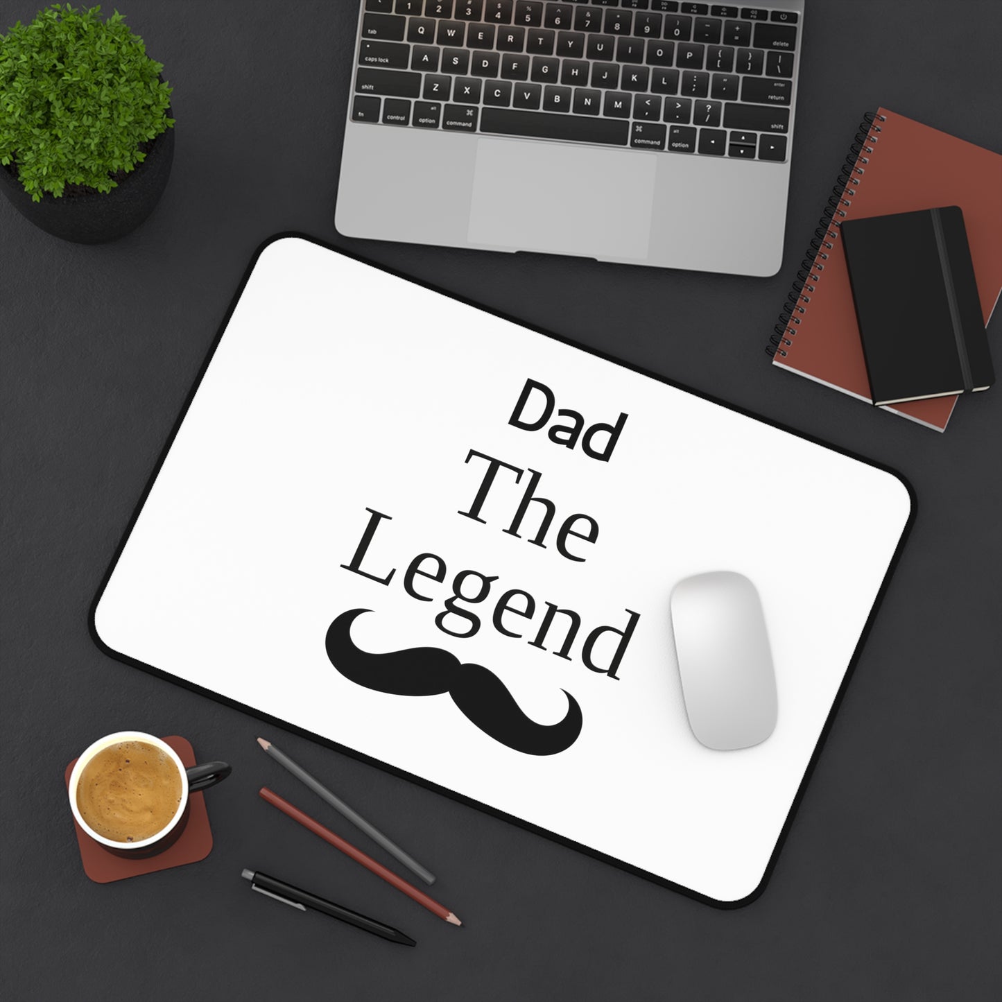 Home Decor Gift for Dad Desk Decorating Computer Desk Mat for Desk Organization and Desk Decor Petrova Designs