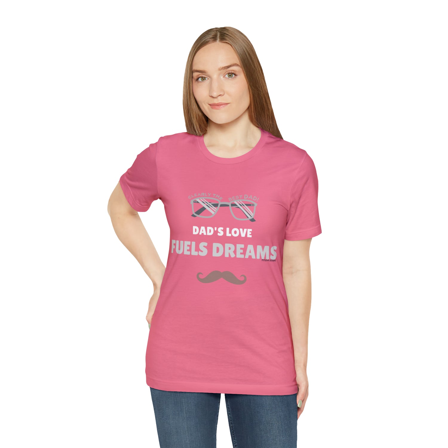 T-Shirt Father's Day Tee Tshirt Design Gift for Dad Short Sleeved Shirt Petrova Designs