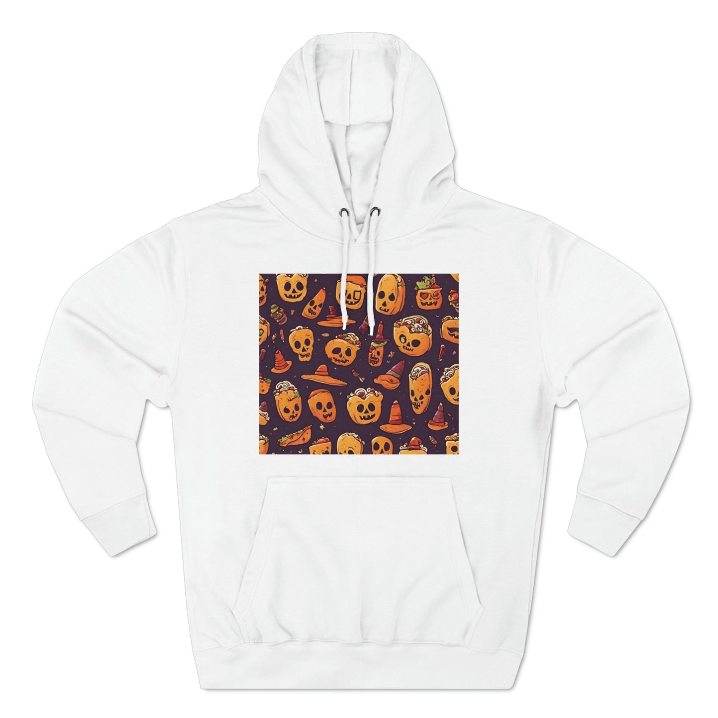 White Hoodie Halloween Sweatshirt Aesthetic for Hoody Halloween Costume this Fall Petrova Designs