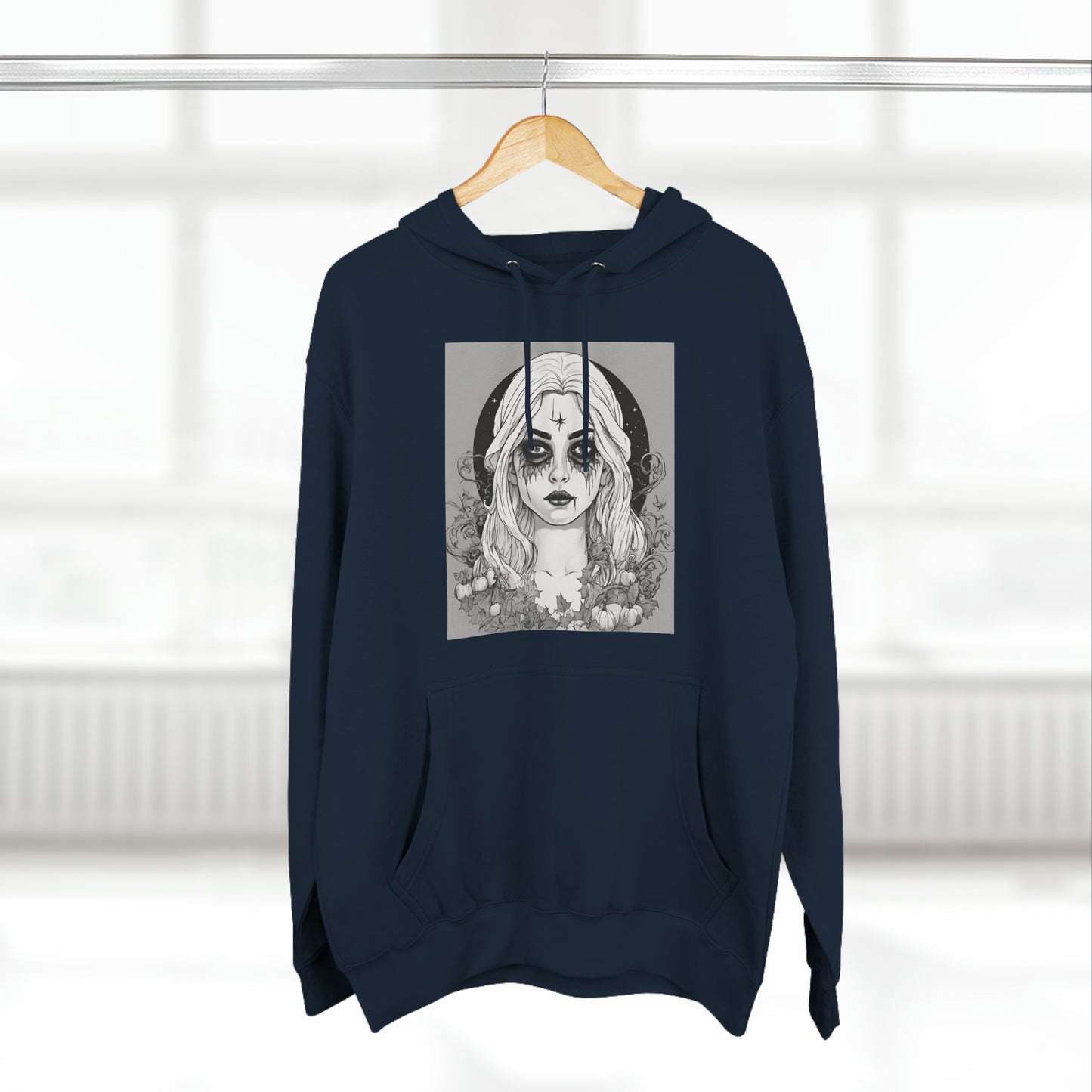 Navy Hoodie Halloween Sweatshirt Aesthetic for Hoody Halloween Costume this Fall Petrova Designs