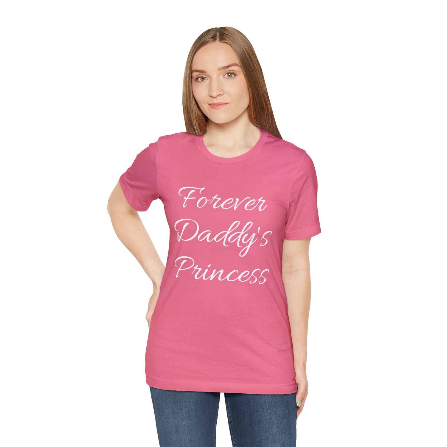 T-Shirt Dad's Daughter Tshirt Design Gift for Daughter Short Sleeved Shirt Petrova Designs