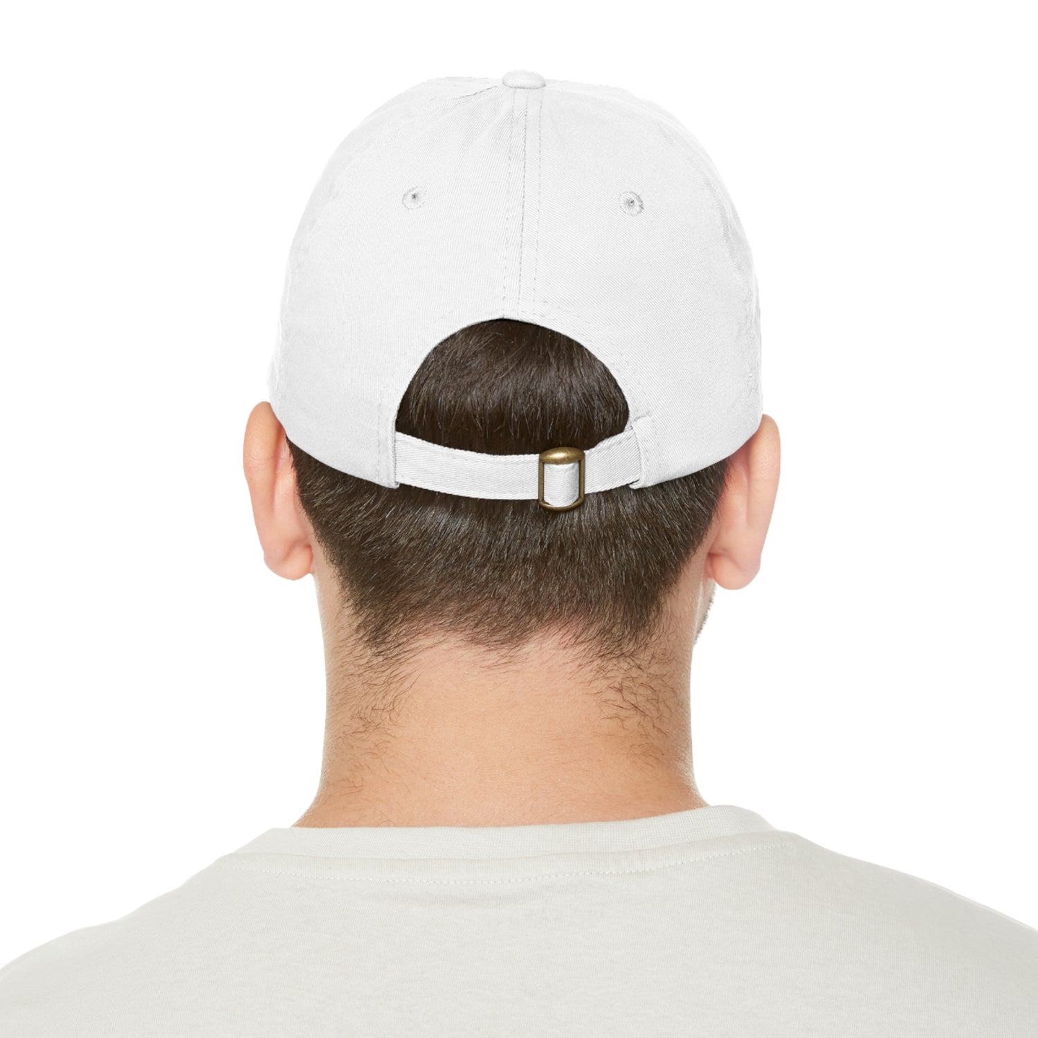 Hats Yoga Gifts | "Love Yoga" Dad Hat with Leather Patch | Petrova Designs