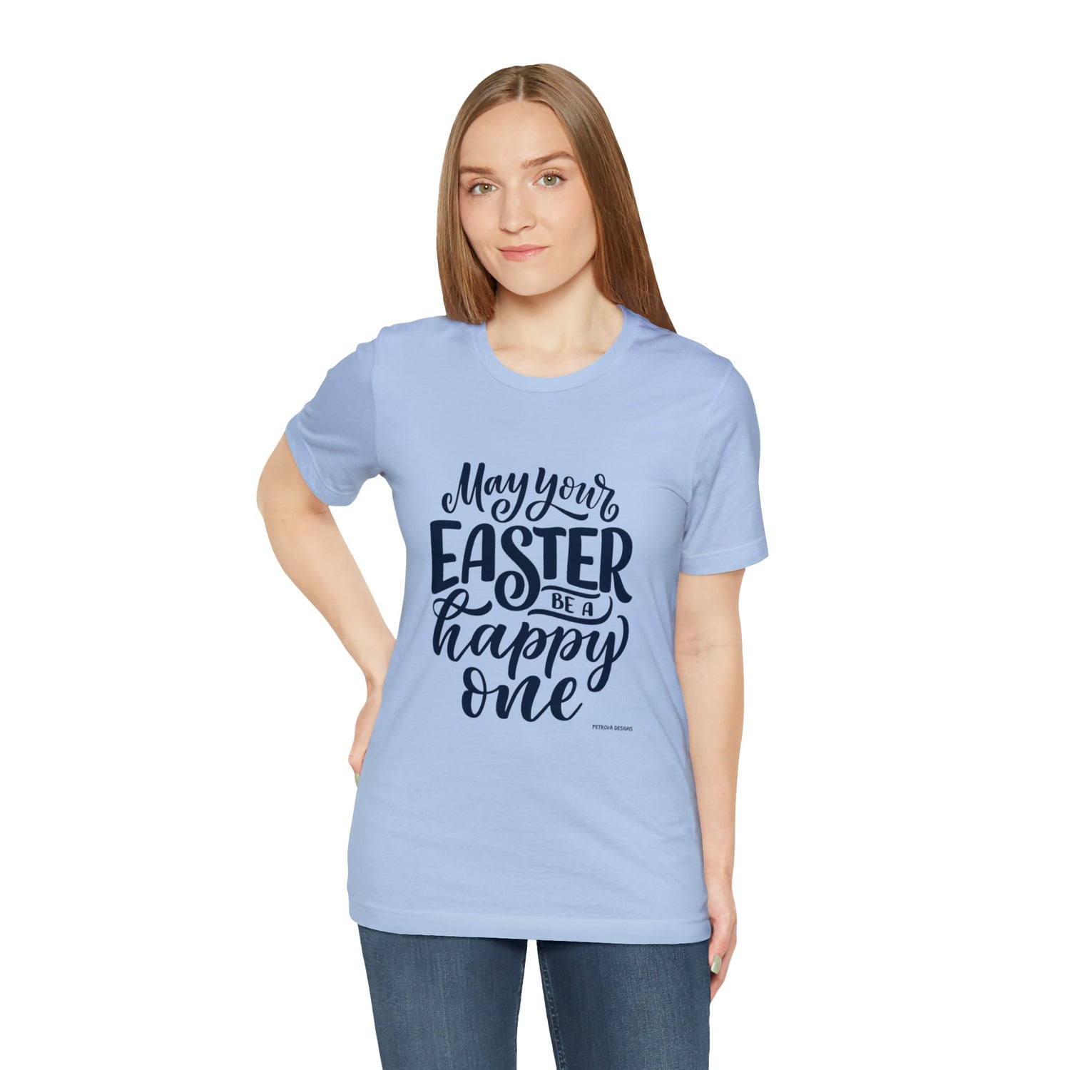 T-Shirt Easter Graphic Tees for Men and Women Graphic Tee Shirts for Black Tshirt Outfits Petrova Designs