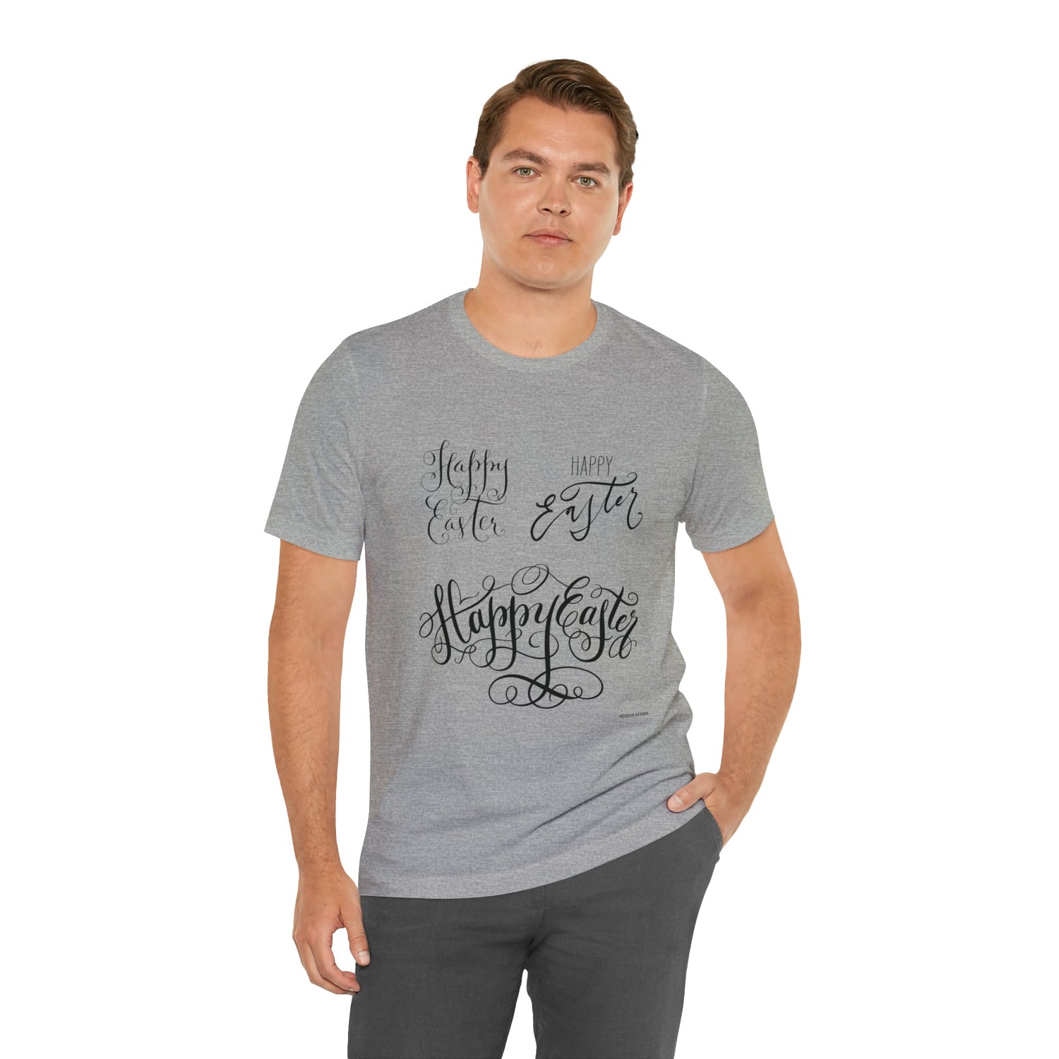 T-Shirt Easter Graphic Tees Men's and Women's Bella Canvas Shirts for Colorful Tshirt Outfit Petrova Designs