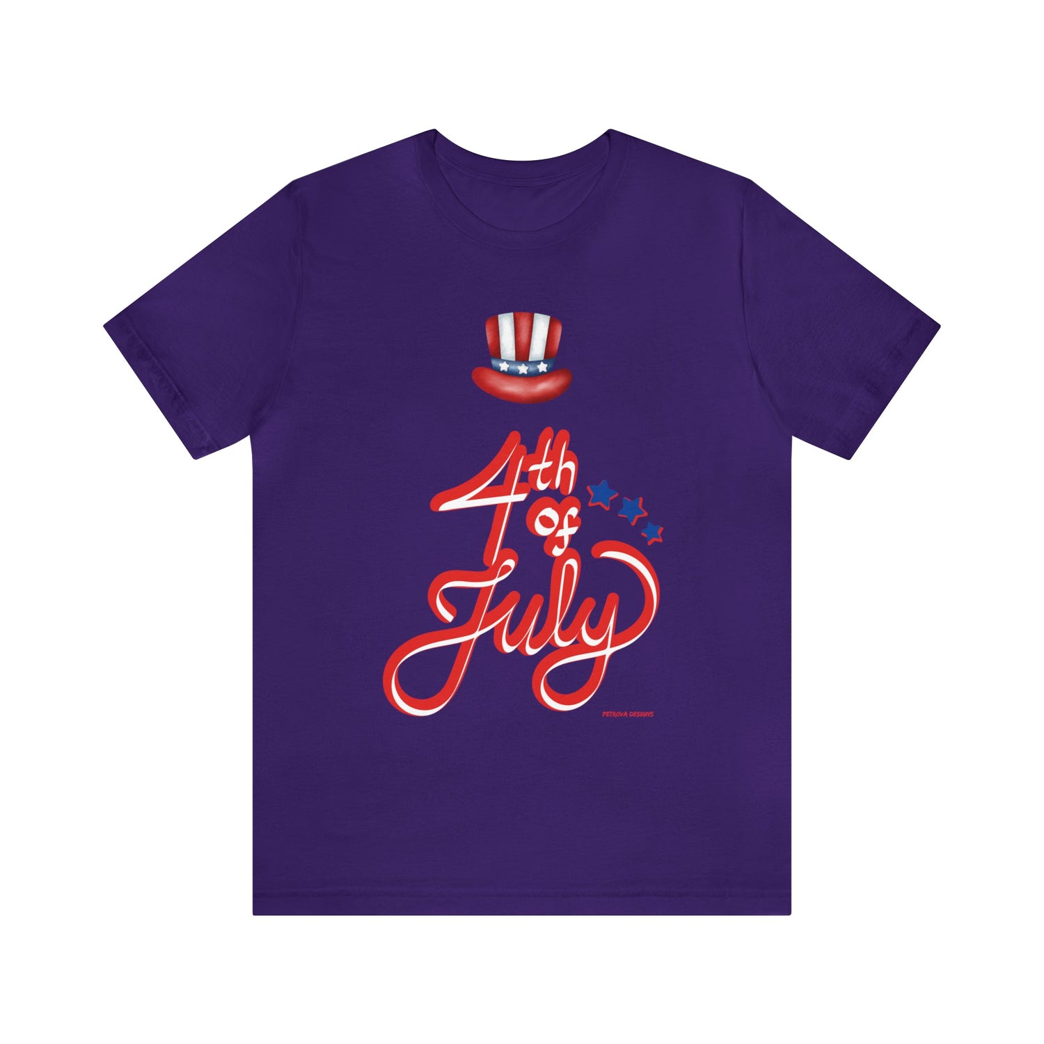 T-Shirt Graphic Tees for Men and Women Graphic Tee Shirts for Black Tshirt Outfits 4th July Petrova Designs