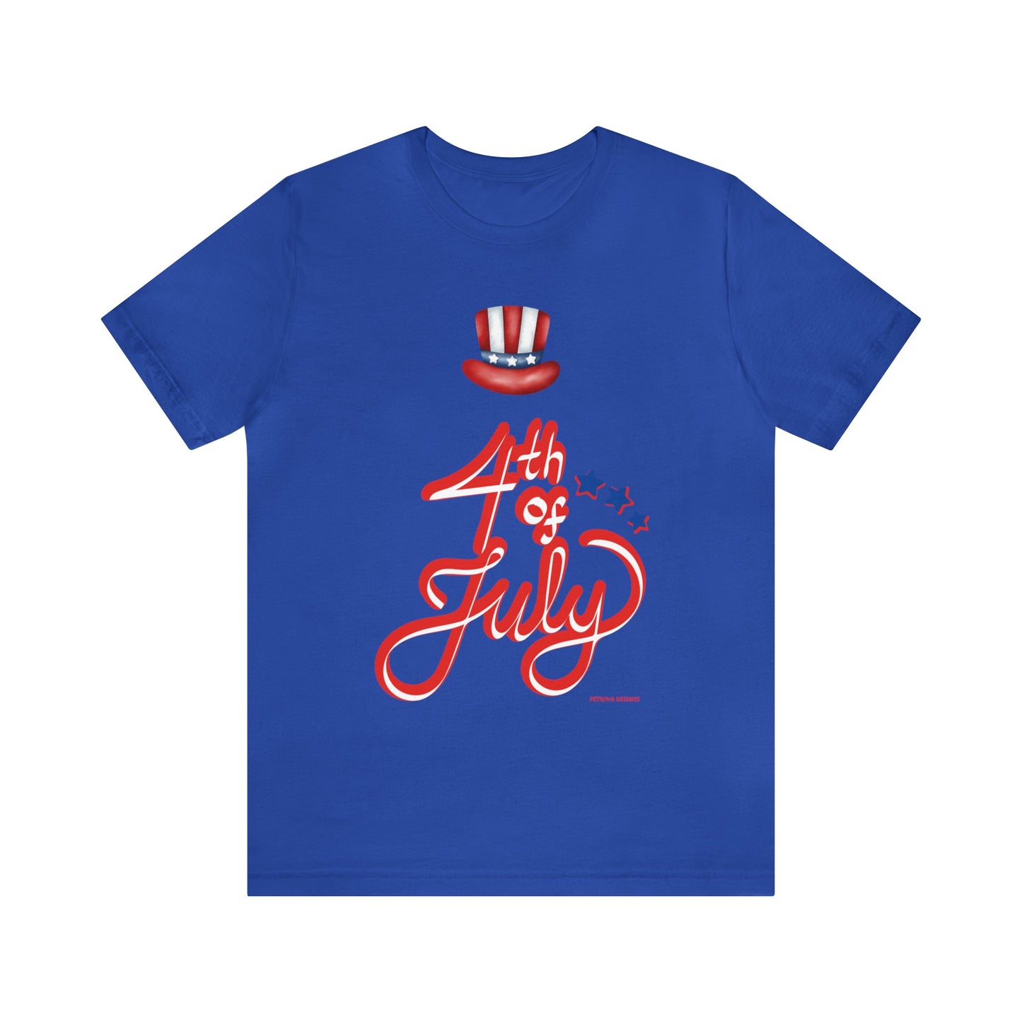 T-Shirt Graphic Tees for Men and Women Graphic Tee Shirts for Black Tshirt Outfits 4th July Petrova Designs