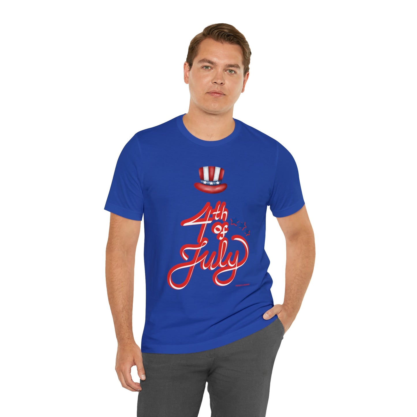 T-Shirt Graphic Tees for Men and Women Graphic Tee Shirts for Black Tshirt Outfits 4th July Petrova Designs